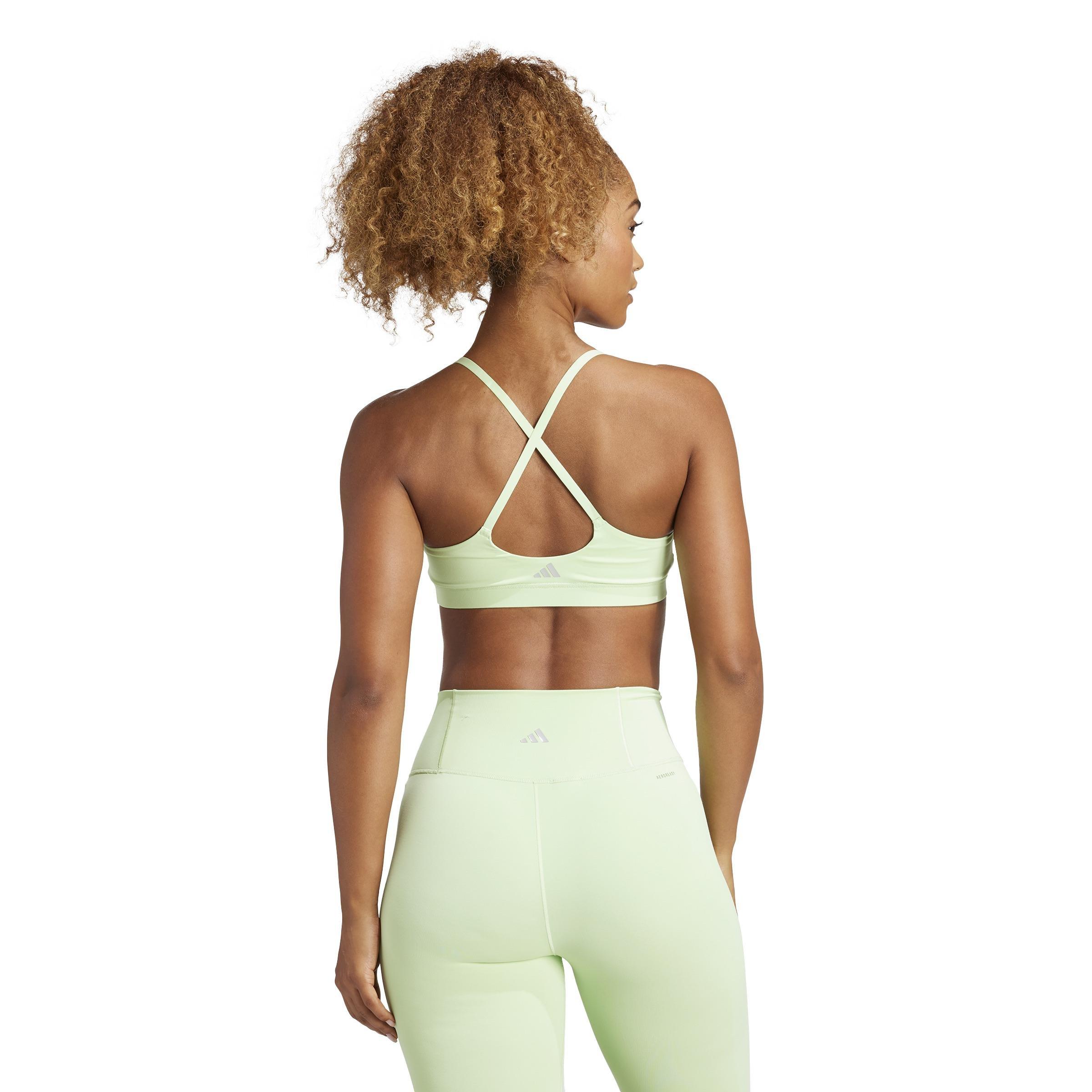 All Me Light Support Bra, Green, A901_ONE, large image number 4