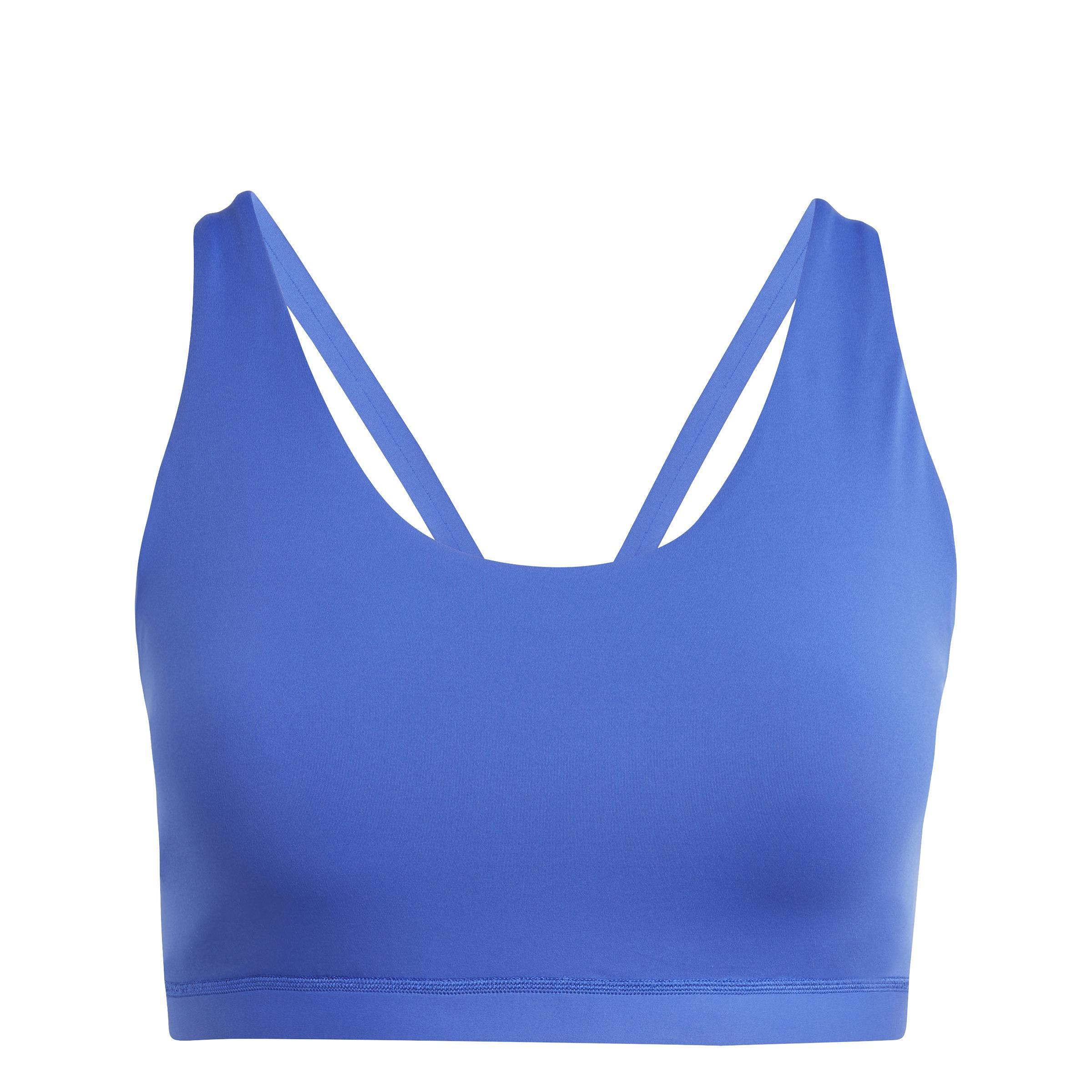 All Me Medium-Support Bra, Blue, A901_ONE, large image number 2