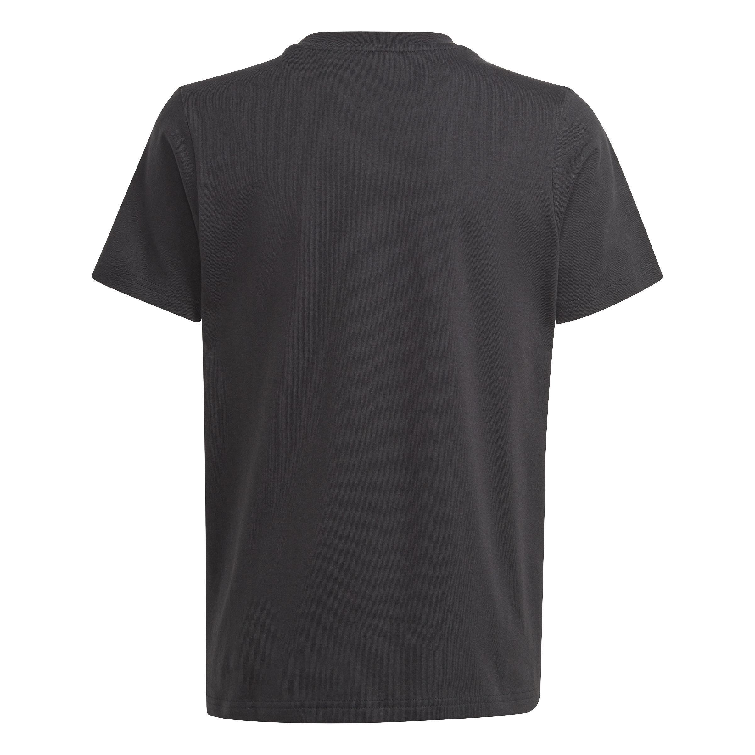 Kids Messi Football Graphic T-Shirt, Black, A901_ONE, large image number 2