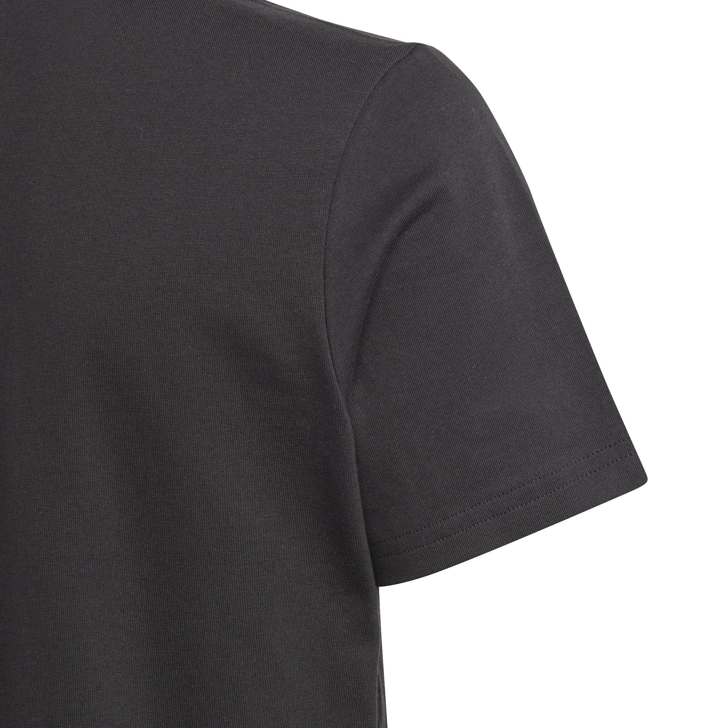 Kids Messi Football Graphic T-Shirt, Black, A901_ONE, large image number 3