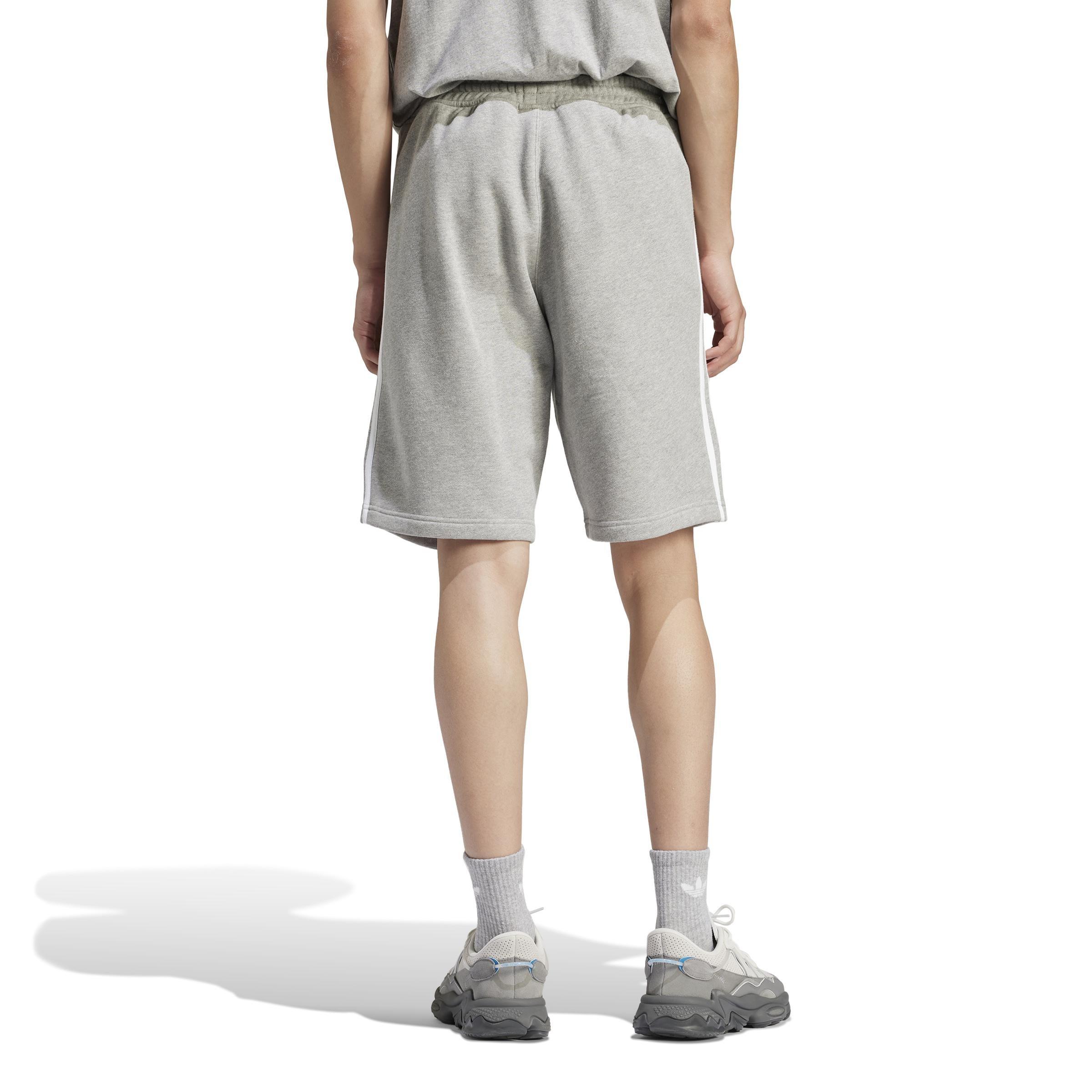 Adicolor 3-Stripes Shorts, Grey, A901_ONE, large image number 2