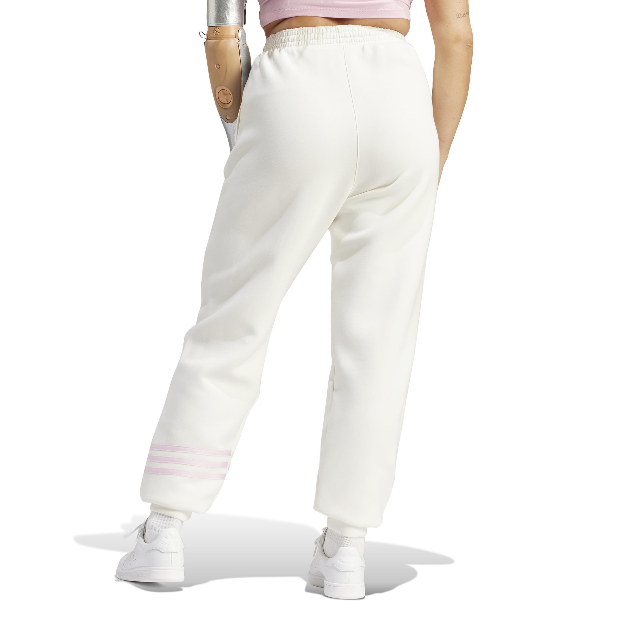 Neuclassics Sweat Tracksuit Bottoms, White, A901_ONE, large image number 2