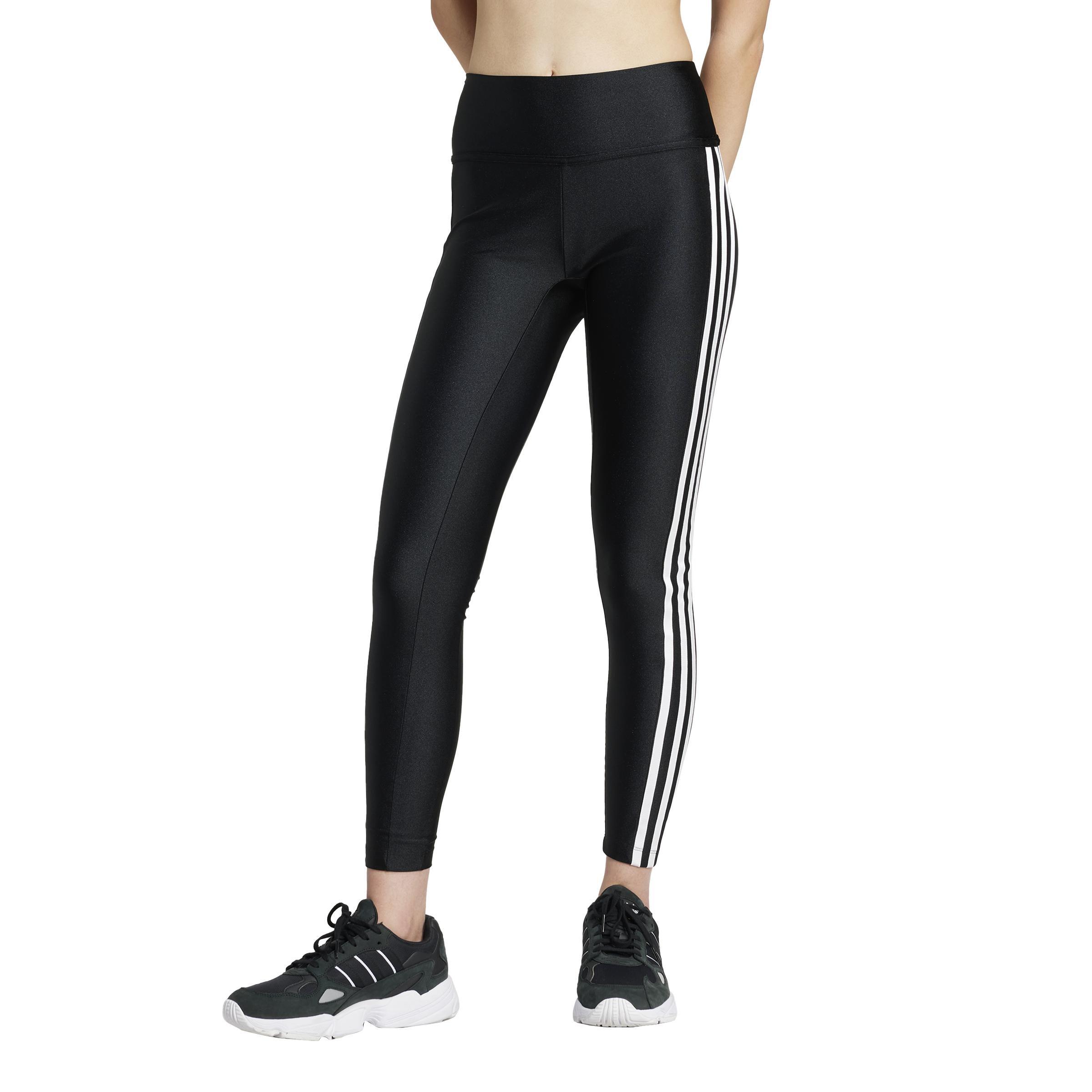 3-Stripes Leggings, Black, A901_ONE, large image number 5