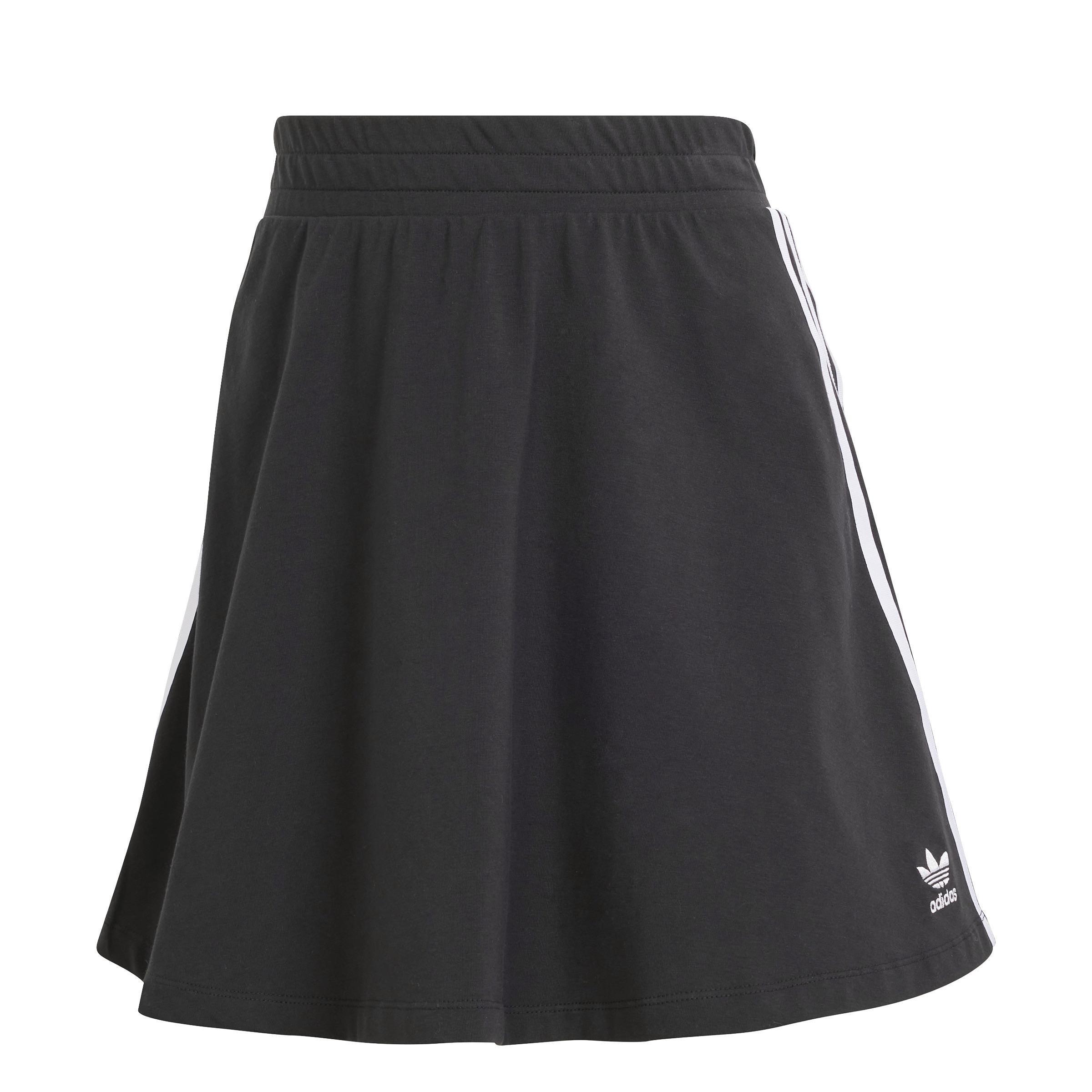 3-Stripes Skirt, Black, A901_ONE, large image number 0