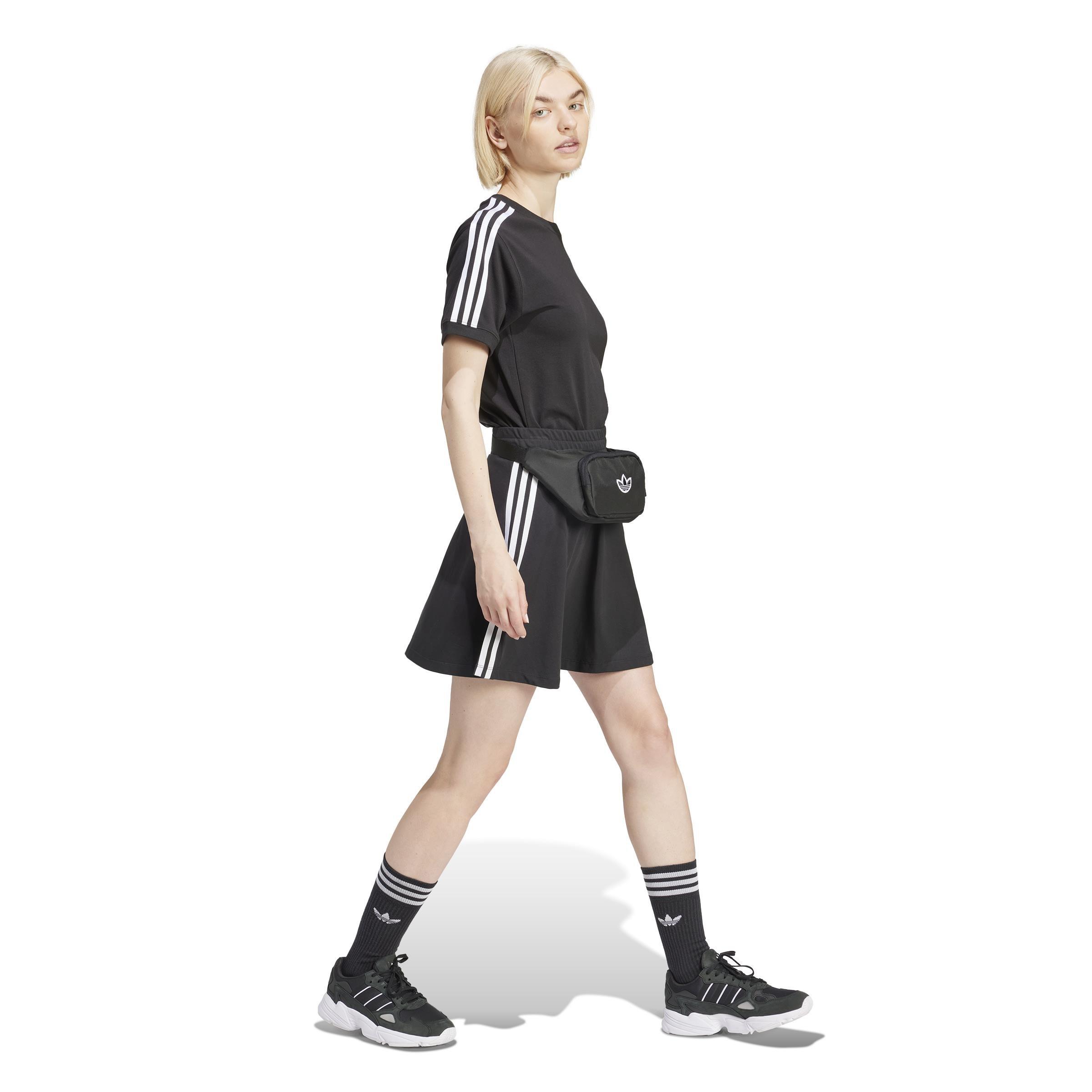 3-Stripes Skirt, Black, , large image number 7