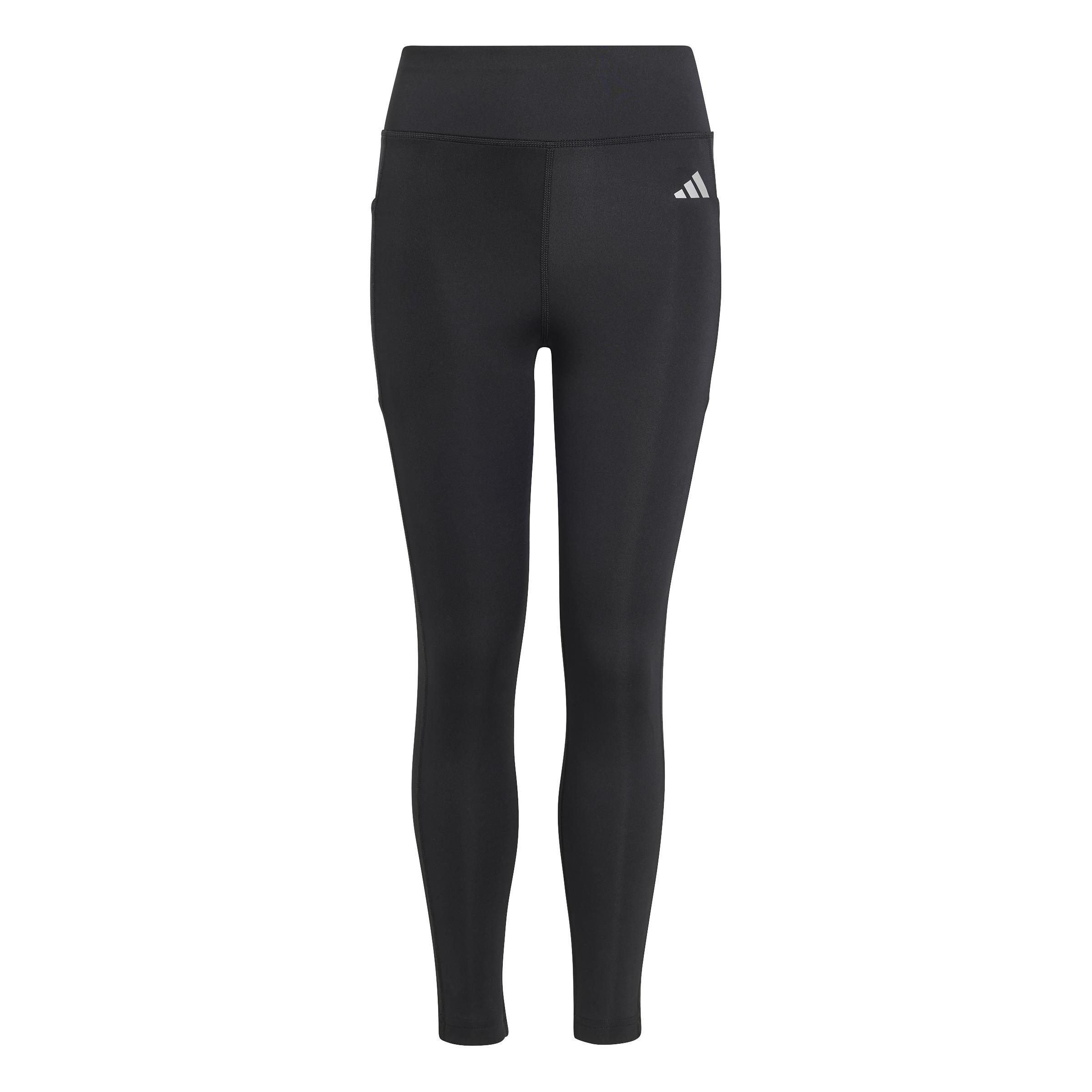 Kids Optime 7/8 Leggings, Black, , large image number 0