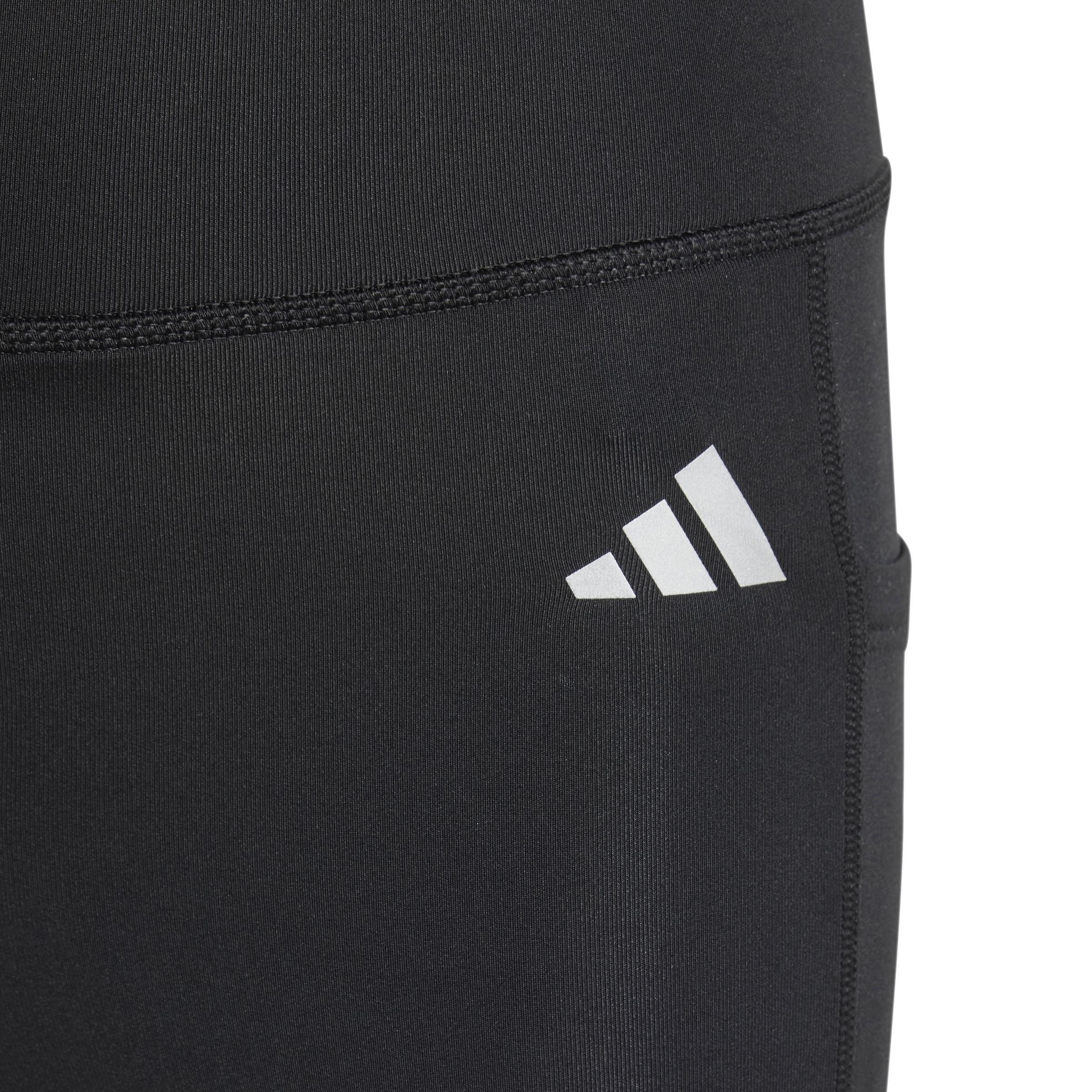 Kids Optime 7/8 Leggings, Black, , large image number 7