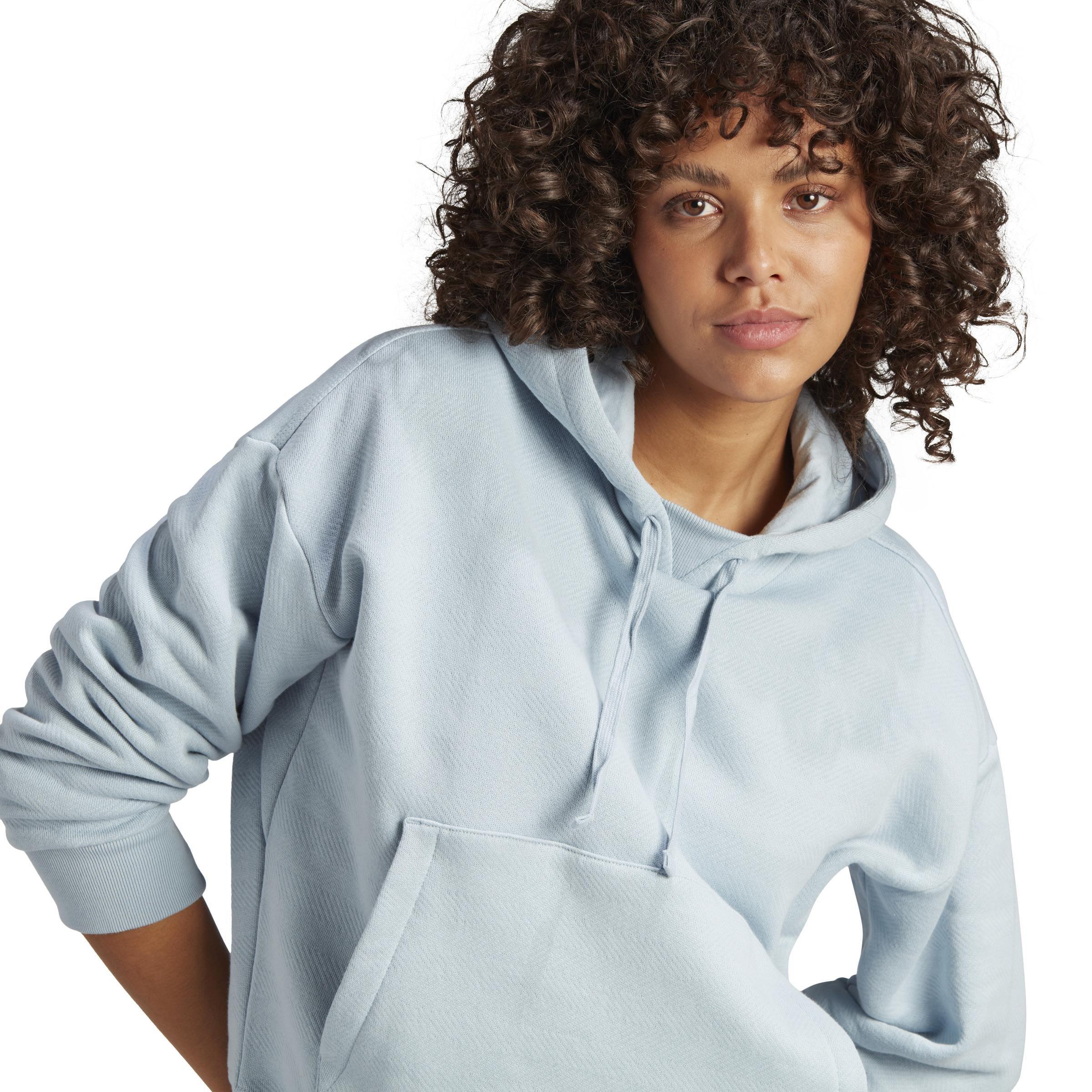 Lounge French Terry Hoodie, Blue, , large image number 5