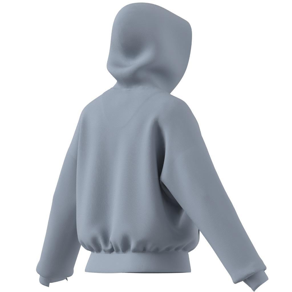 Lounge French Terry Hoodie, Blue, , large image number 8