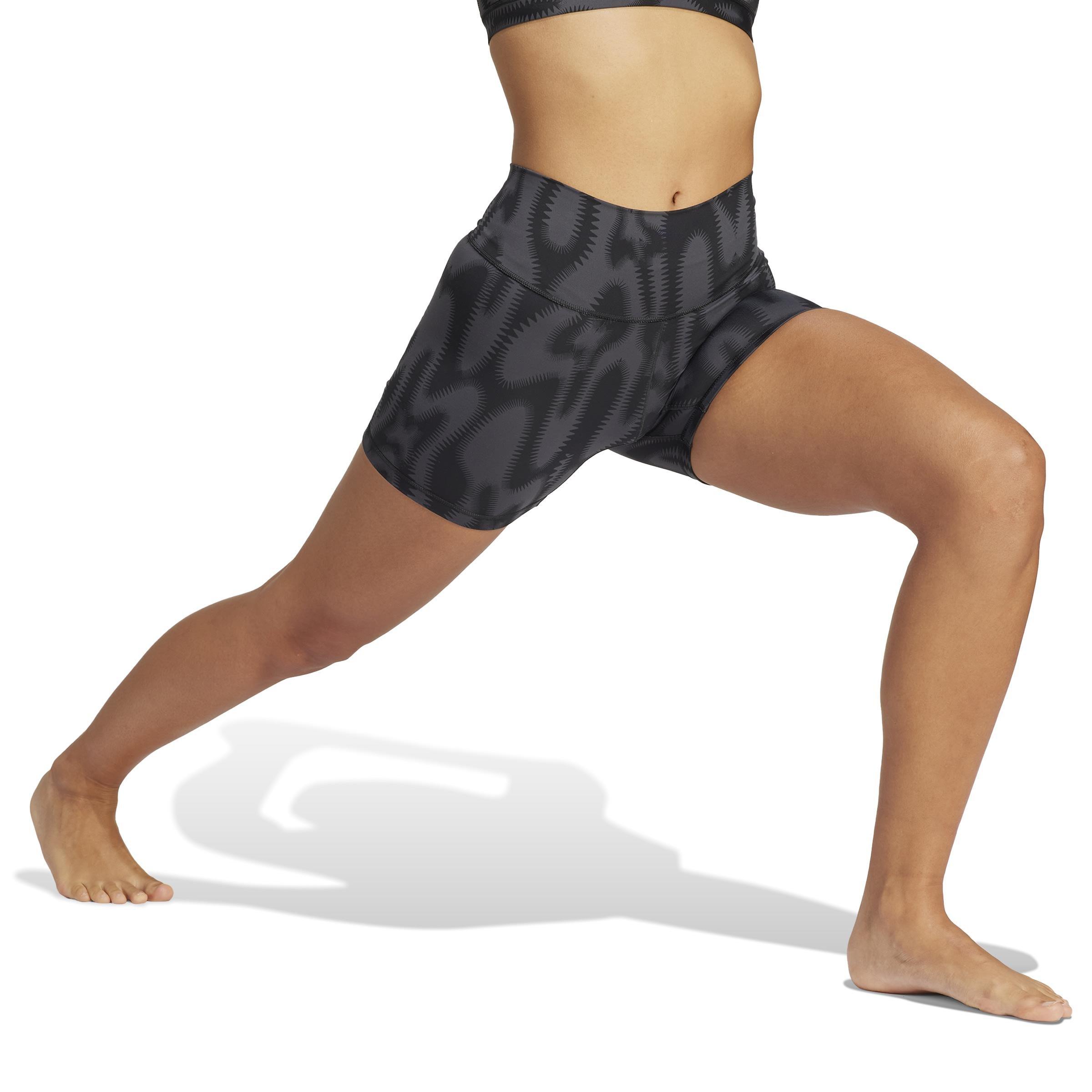 All Me Printed Short Leggings, Grey, , large image number 6