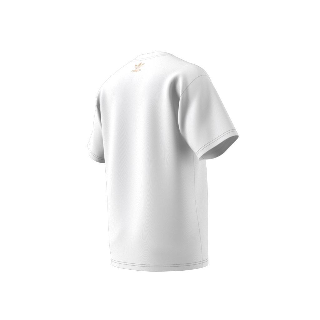 Grow Stacked Trefoil T-Shirt, White, A901_ONE, large image number 11