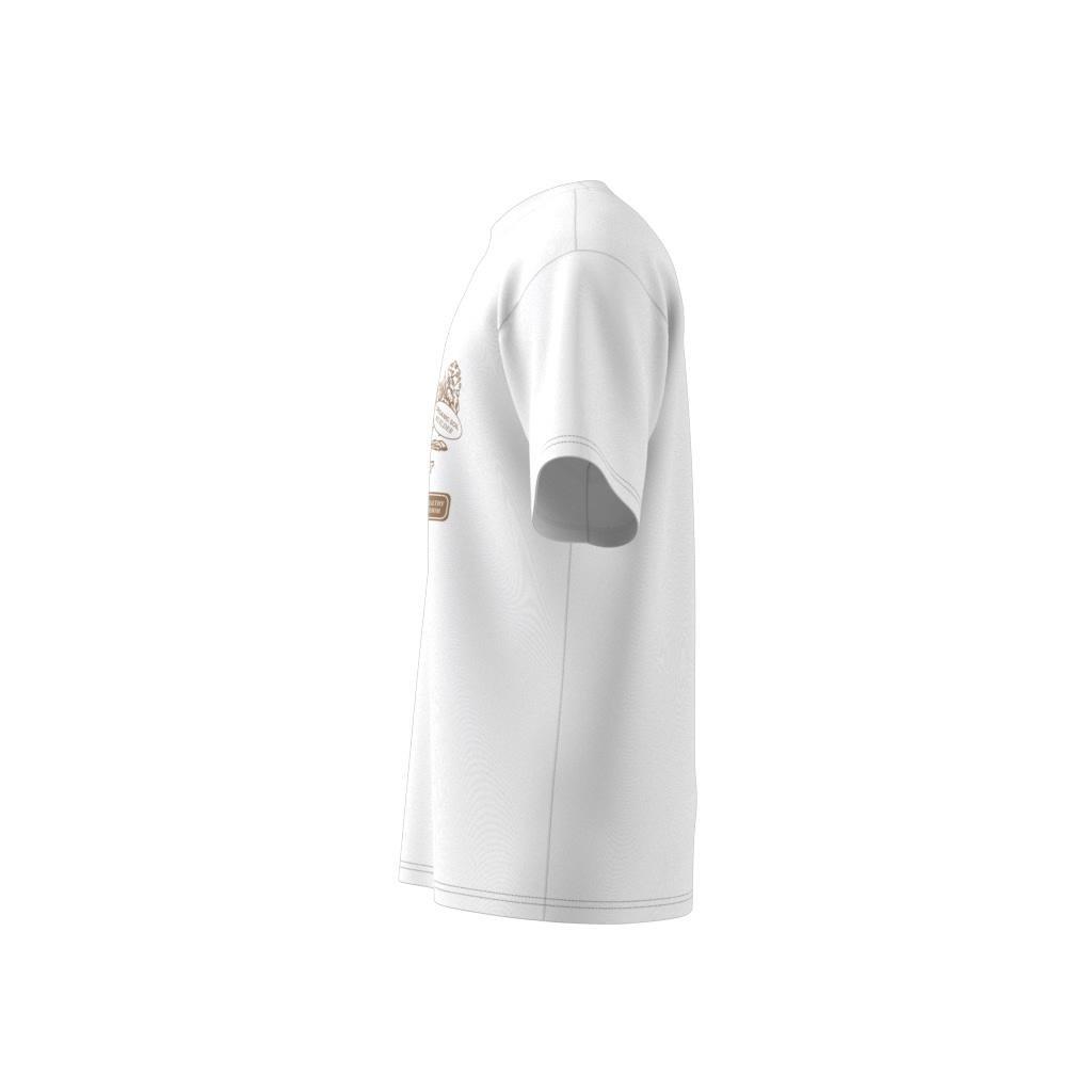 Grow Stacked Trefoil T-Shirt, White, , large image number 14