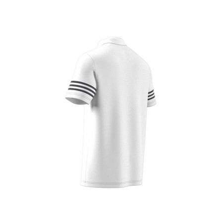Men 3-Stripes Polo Shirt, White, A901_ONE, large image number 6