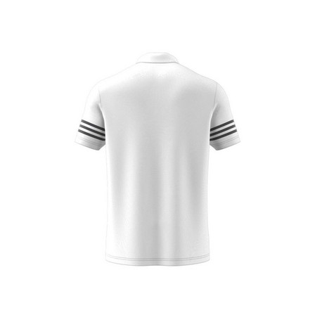 Men 3-Stripes Polo Shirt, White, A901_ONE, large image number 8