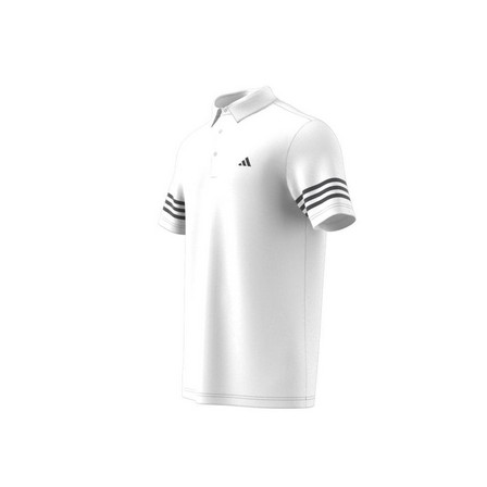 Men 3-Stripes Polo Shirt, White, A901_ONE, large image number 11