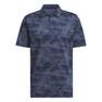 Men Go-To Printed Mesh Polo Shirt, Blue, A901_ONE, thumbnail image number 2