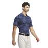 Men Go-To Printed Mesh Polo Shirt, Blue, A901_ONE, thumbnail image number 6