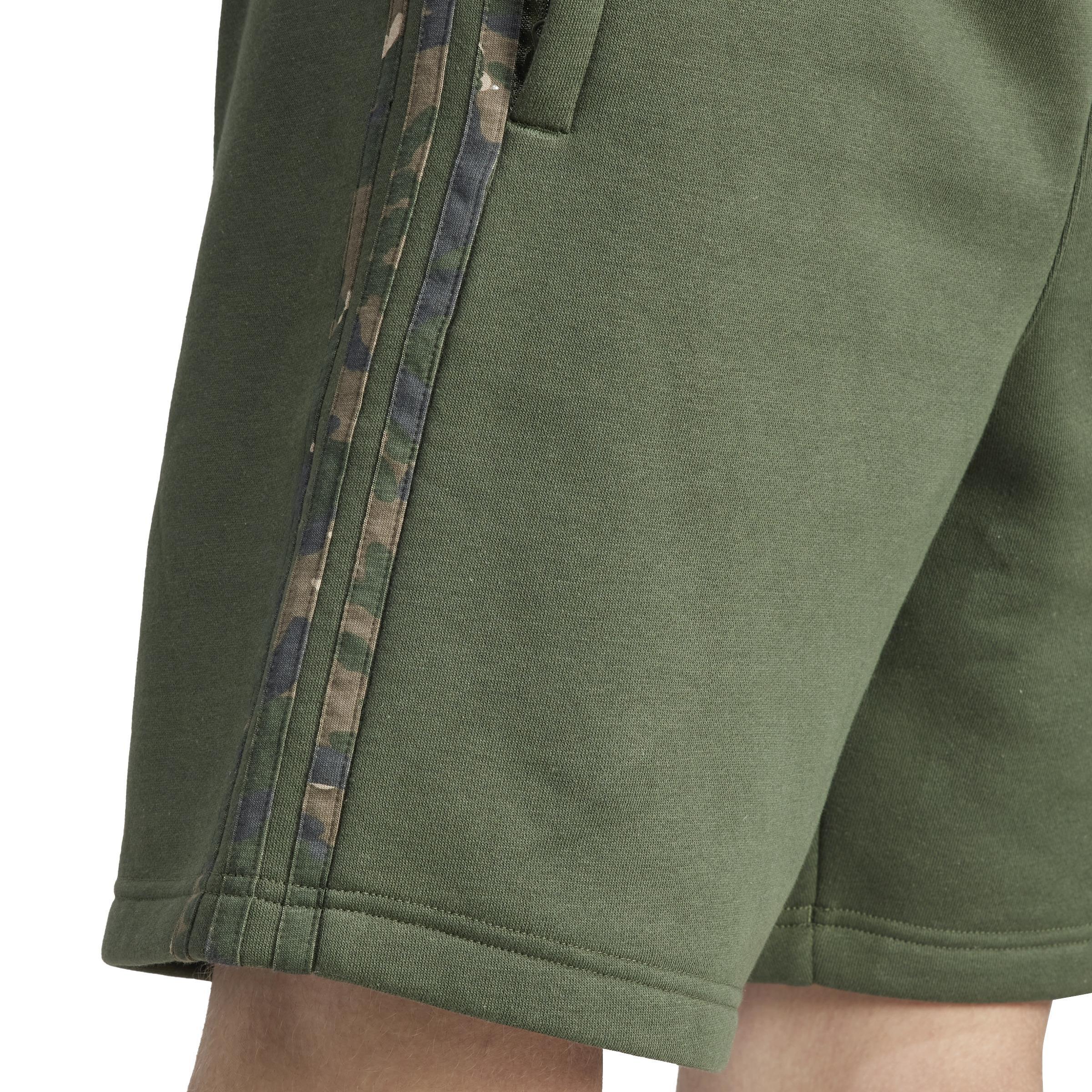 Graphics Camo Stripe Shorts, Green, , large image number 4