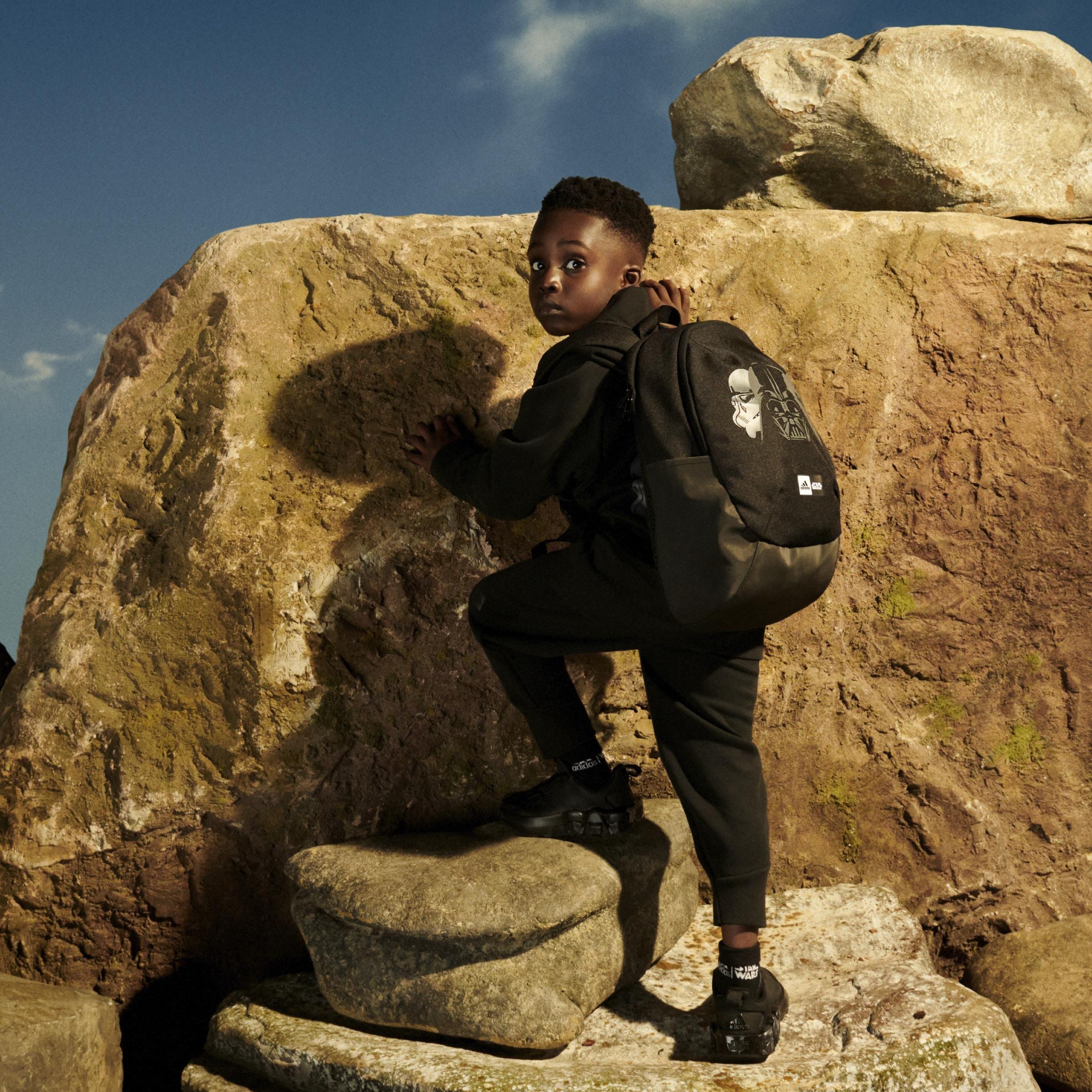 Kids Star Wars Backpack, Black, A901_ONE, large image number 7