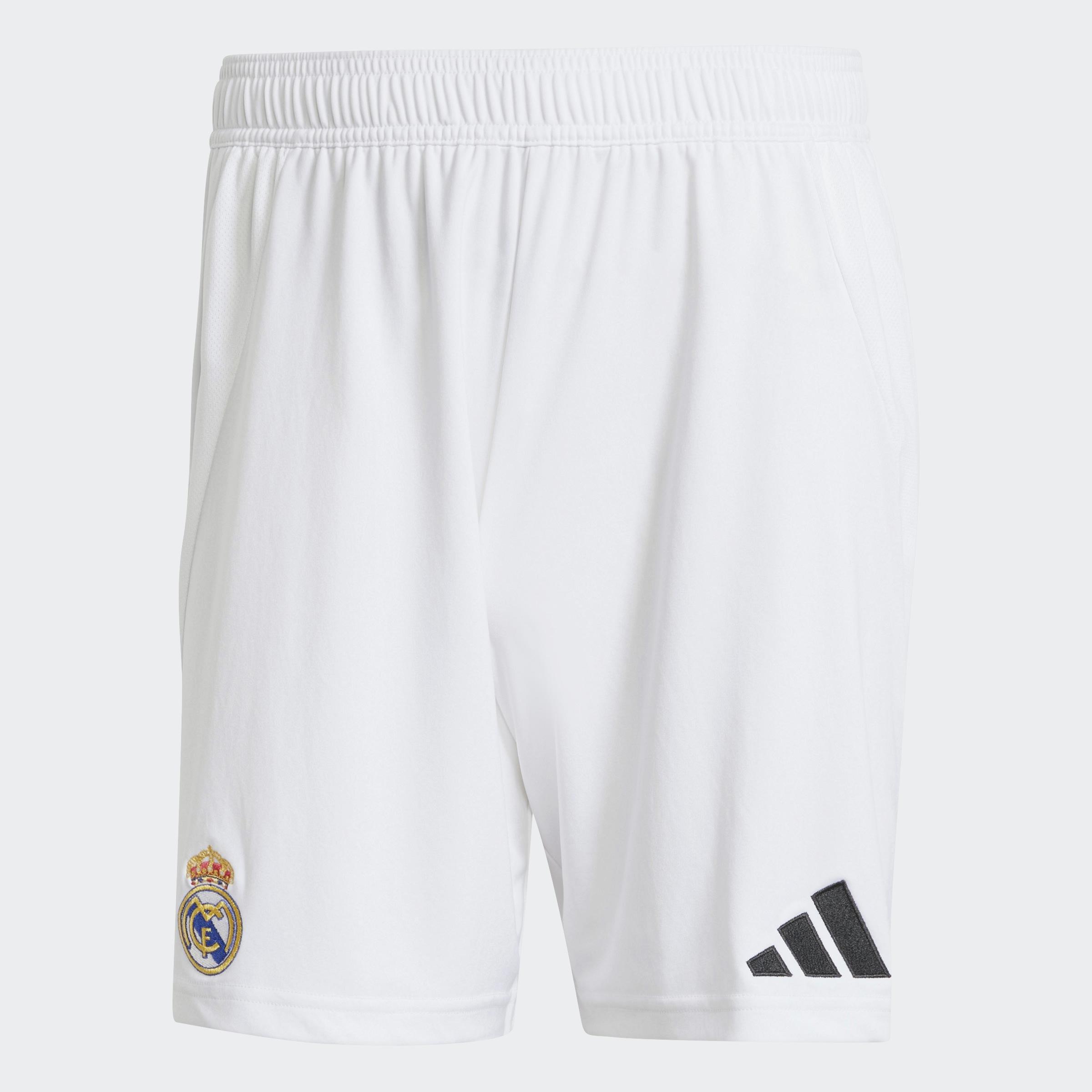 Real Madrid 24/25 Home Shorts, White, A901_ONE, large image number 0