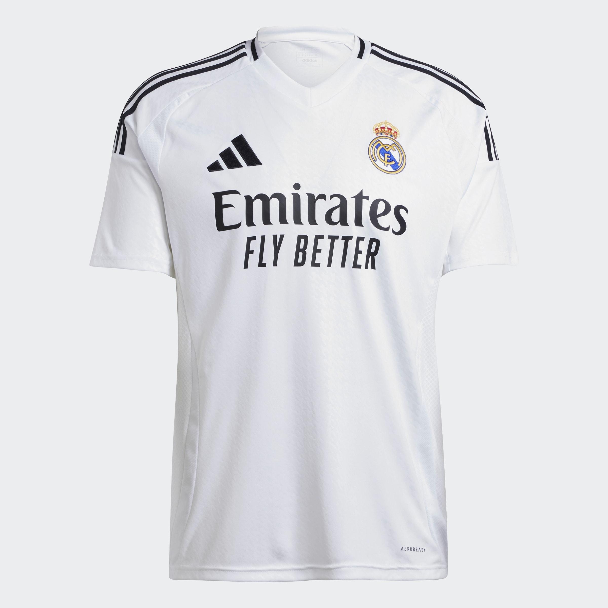 Real Madrid 24/25 Home Jersey, White, A901_ONE, large image number 0