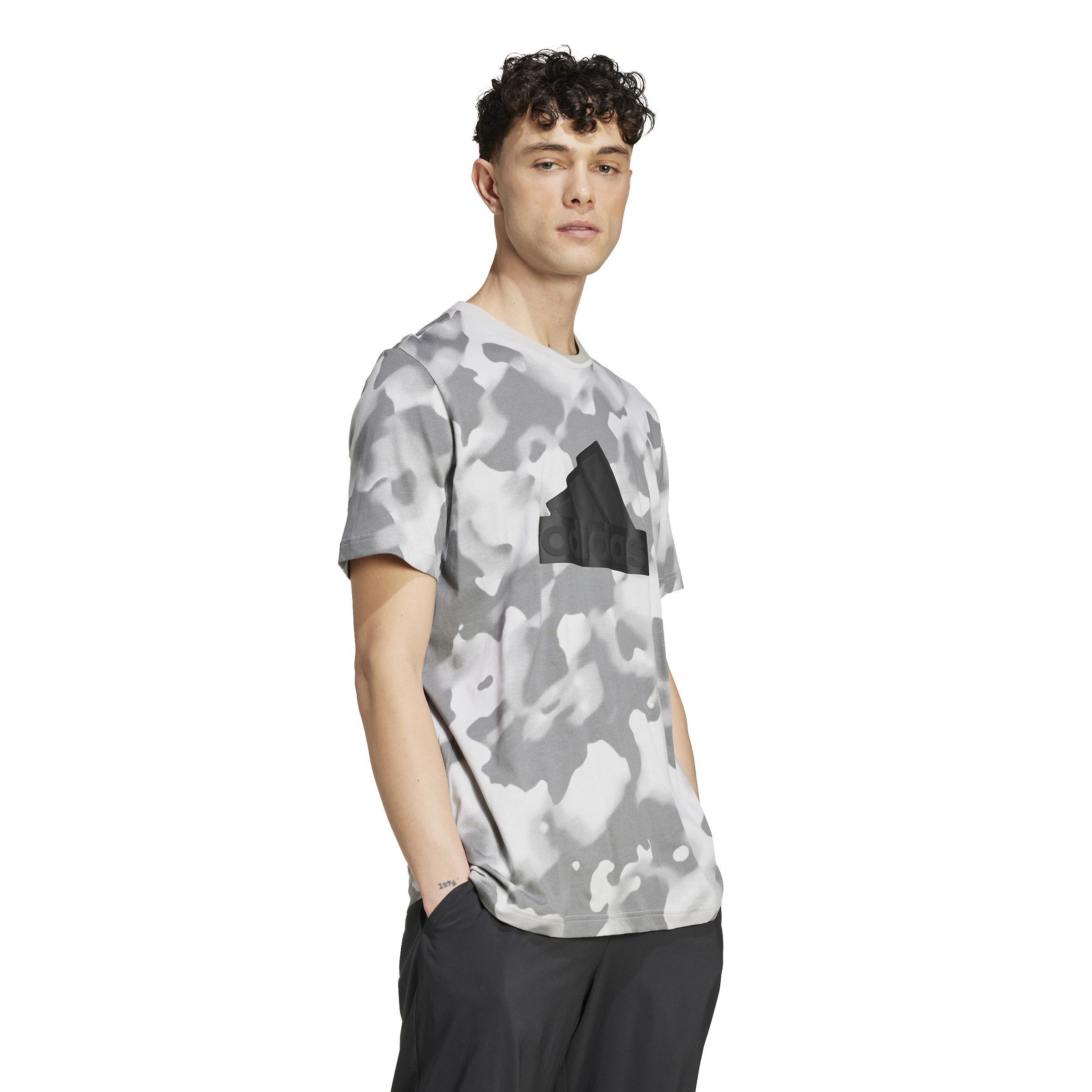 Future Icons Badge of Sport Allover Print T-Shirt, Multicolor, A901_ONE, large image number 13