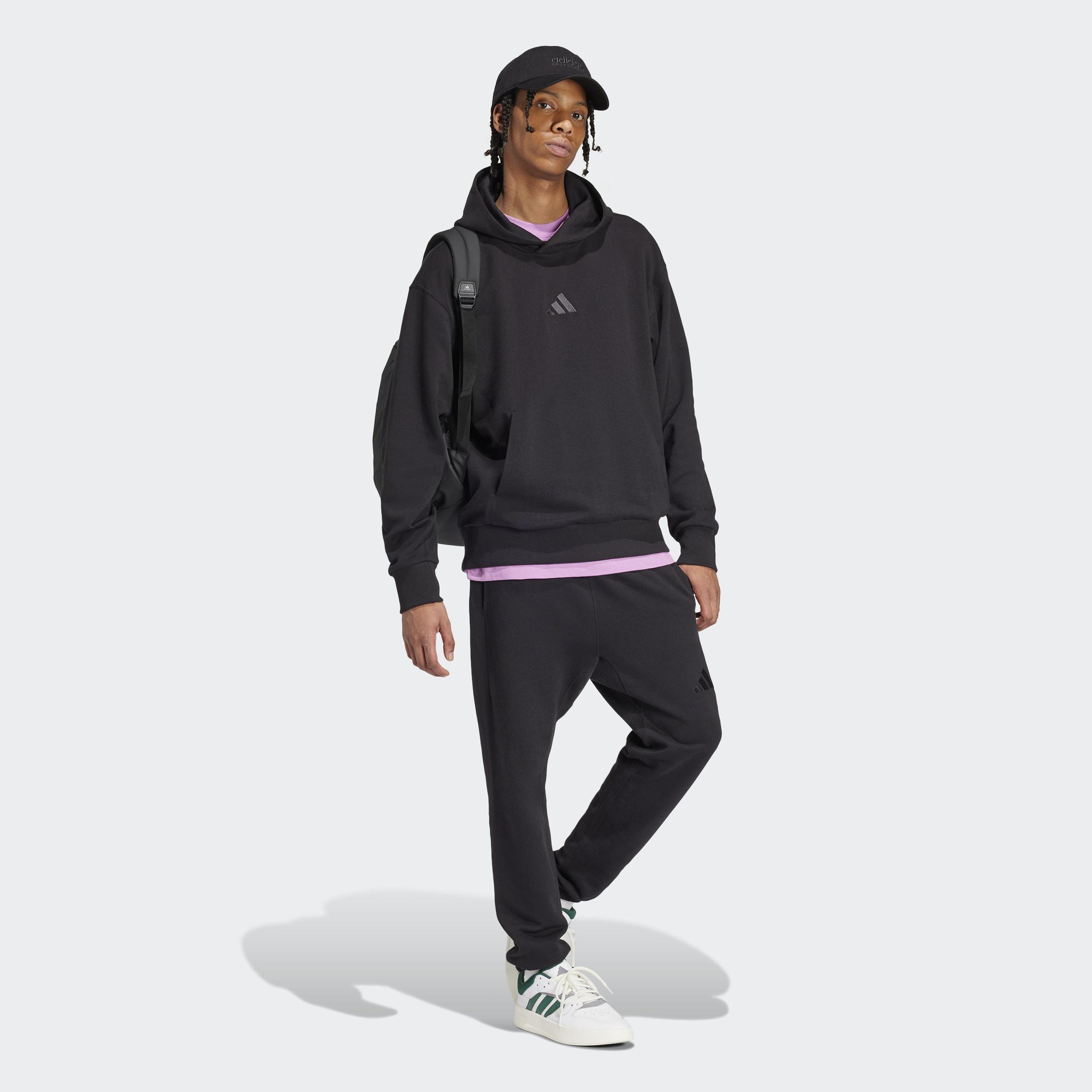 ALL SZN French Terry Regular Tapered Joggers, Black, A901_ONE, large image number 5