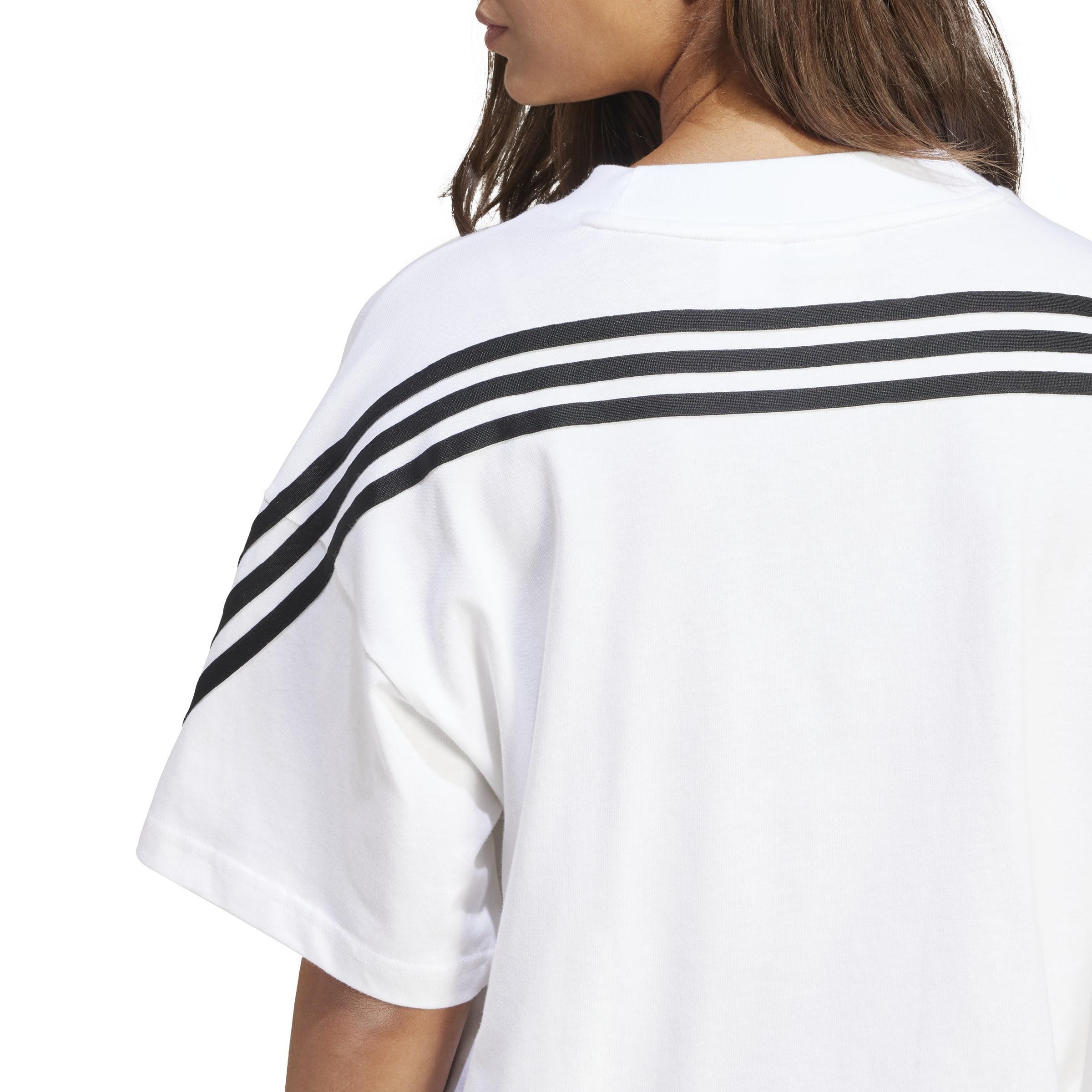 Future Icons 3-Stripes T-Shirt, White, A901_ONE, large image number 4
