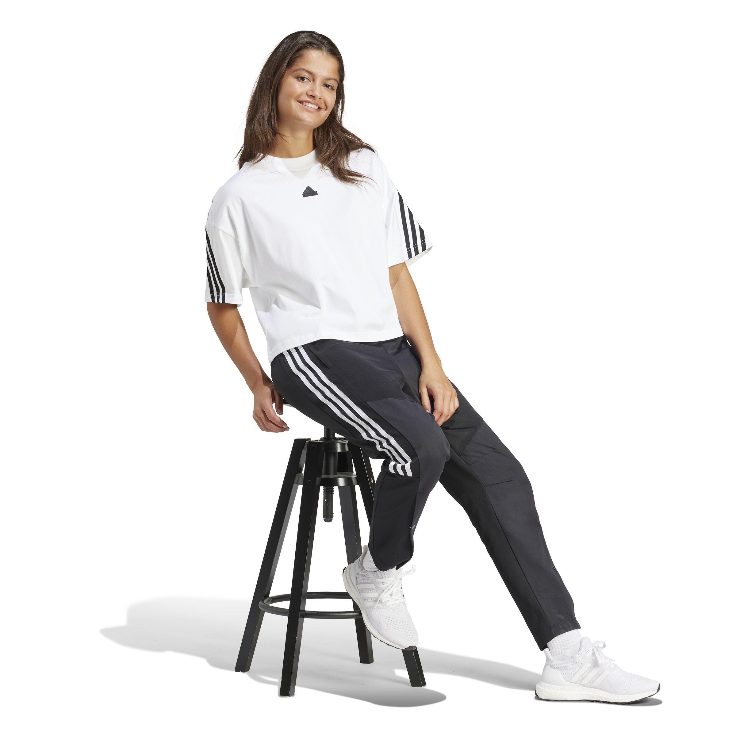 Future Icons 3-Stripes T-Shirt, White, , large image number 10