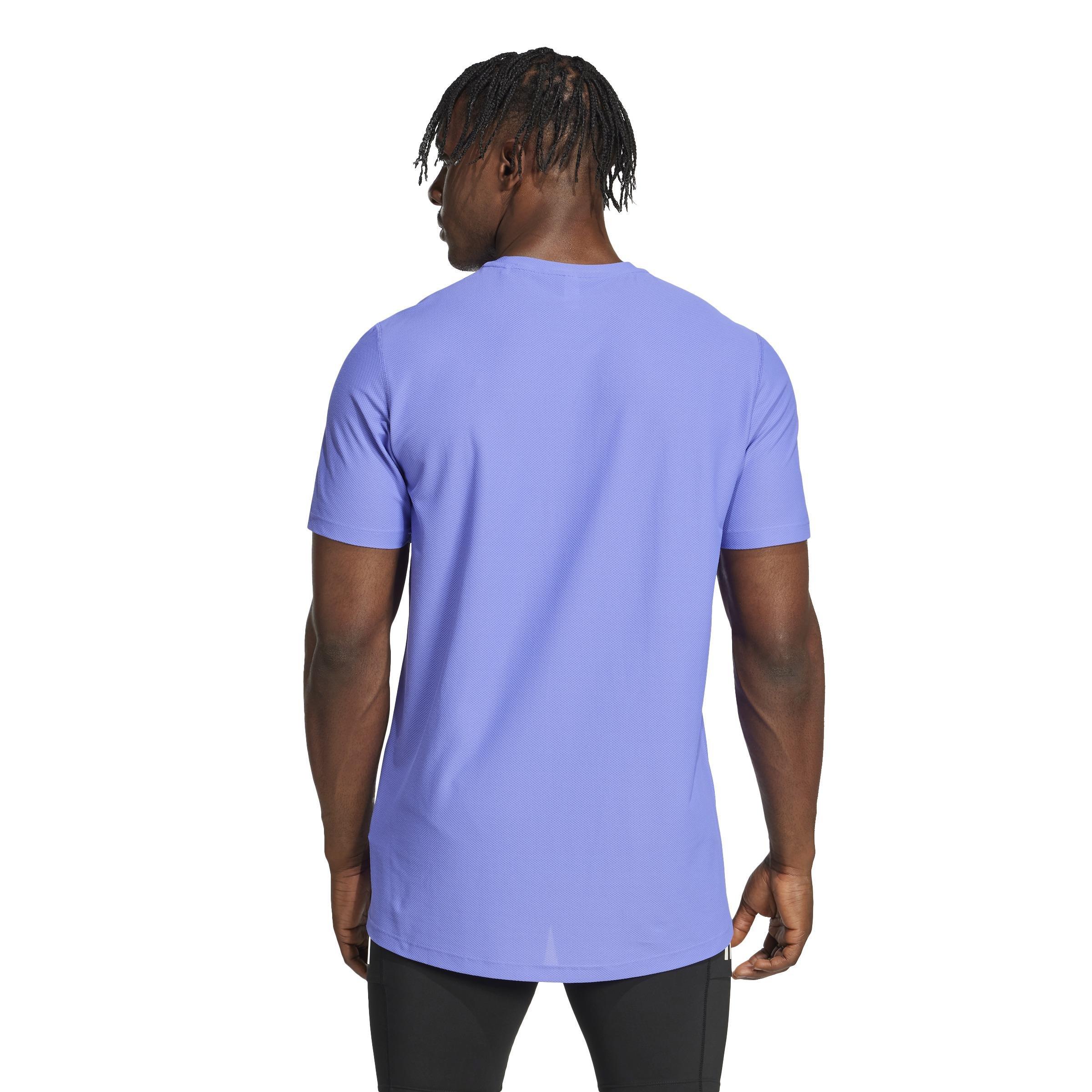 Own the Run T-Shirt, Blue, A901_ONE, large image number 2