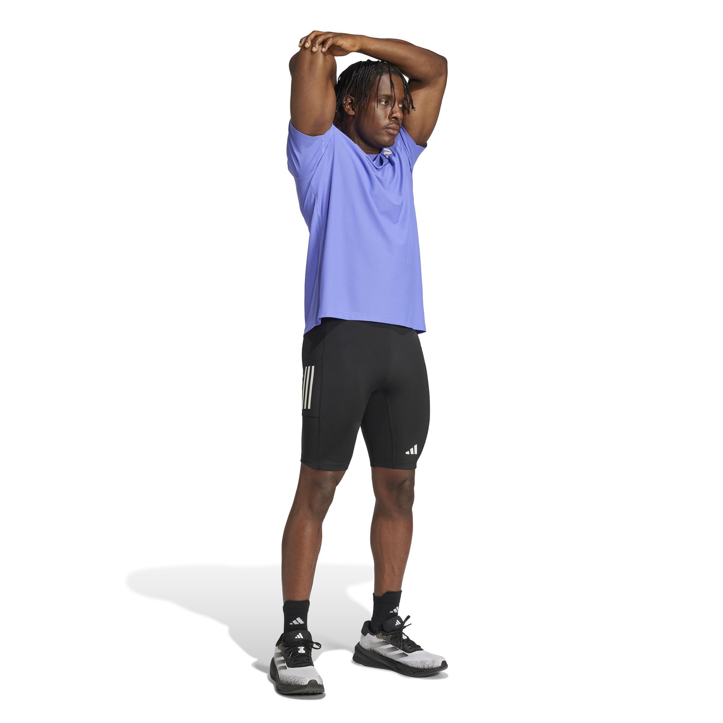 Own the Run T-Shirt, Blue, A901_ONE, large image number 6