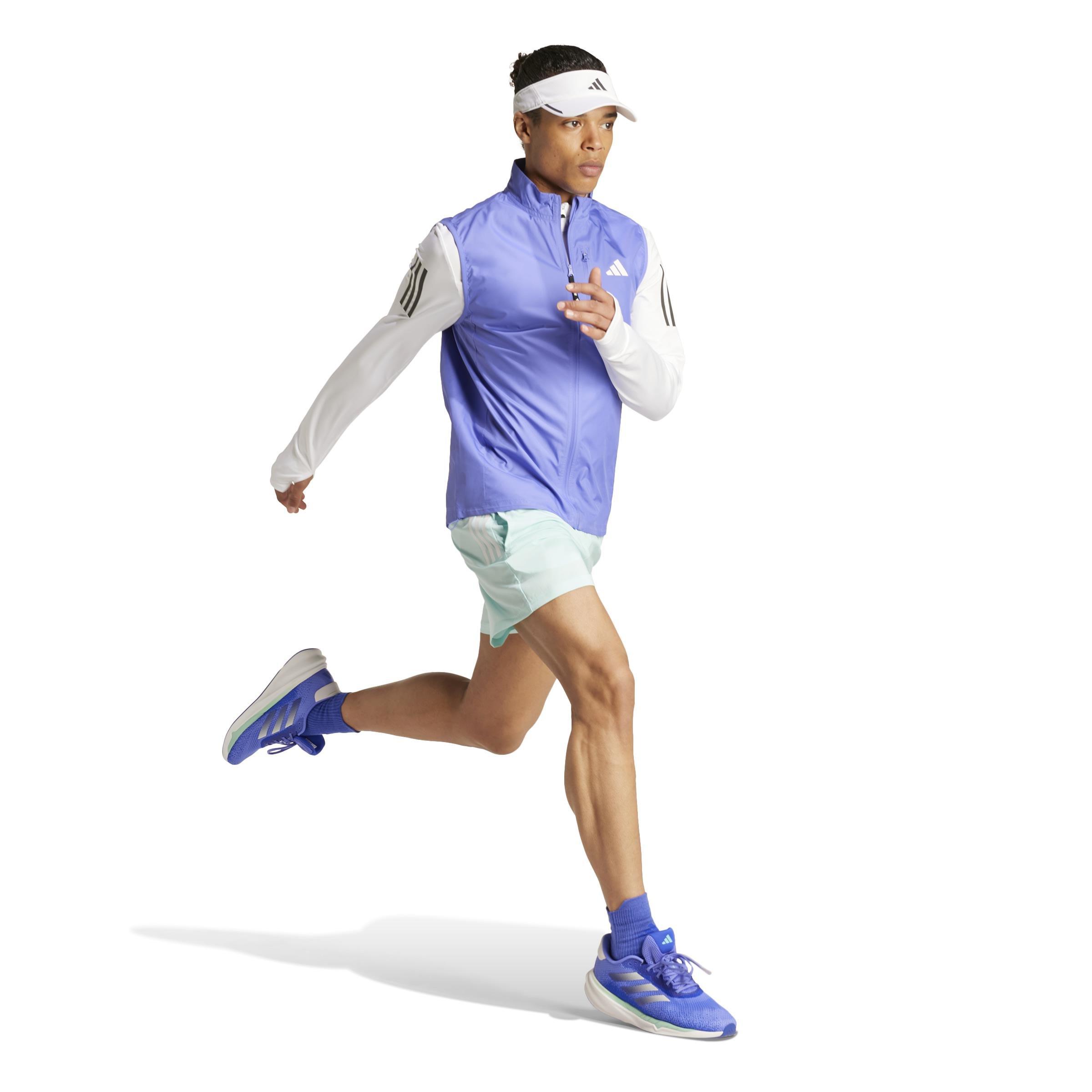 Own the Run Half-Zip Track Top, White, A901_ONE, large image number 14