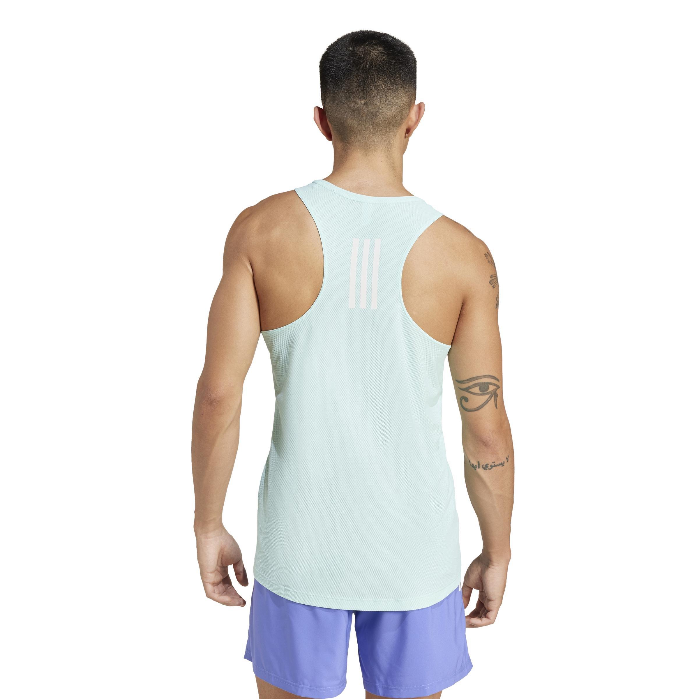 Own The Run Tank Top, Turquoise, A901_ONE, large image number 3