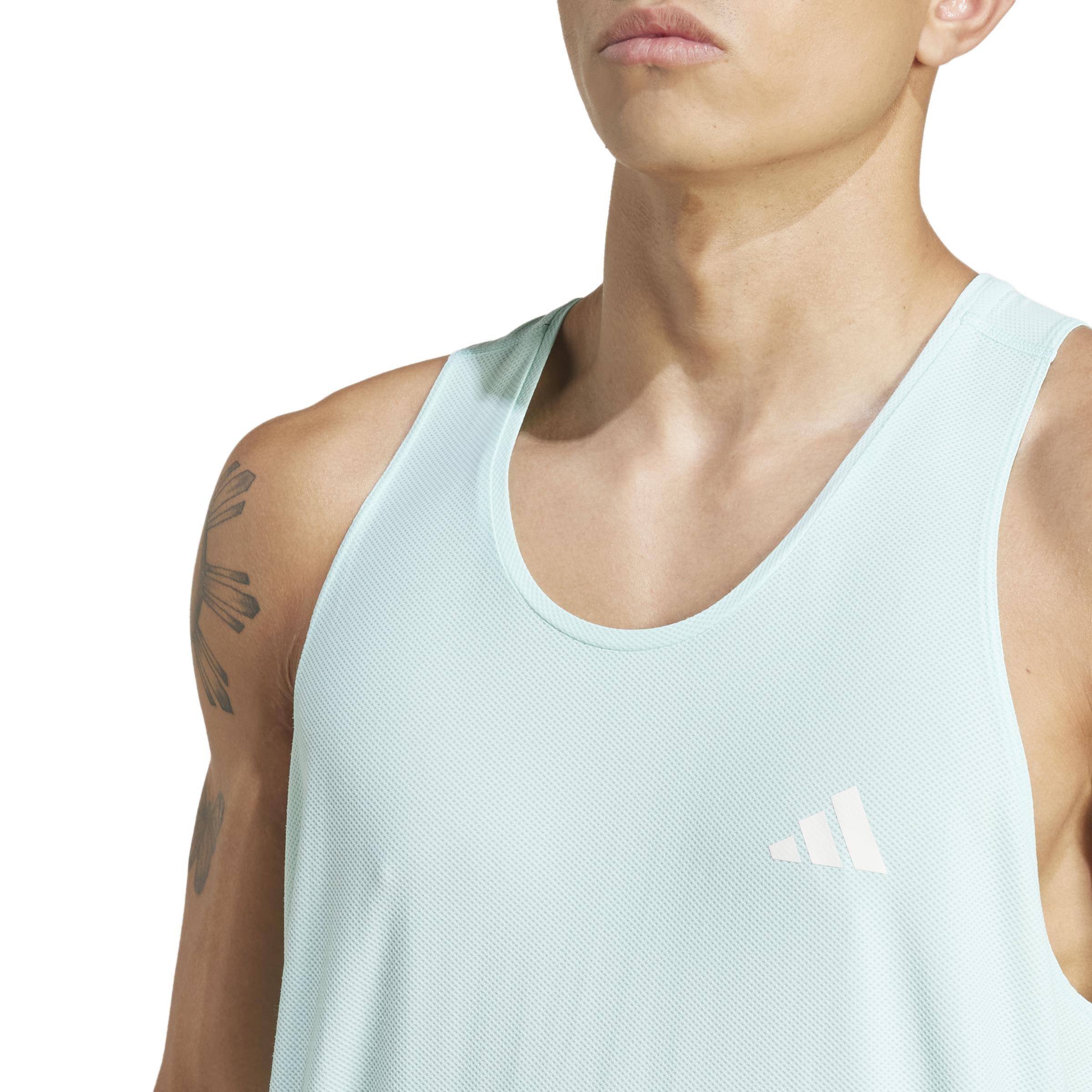Own The Run Tank Top, Turquoise, A901_ONE, large image number 4