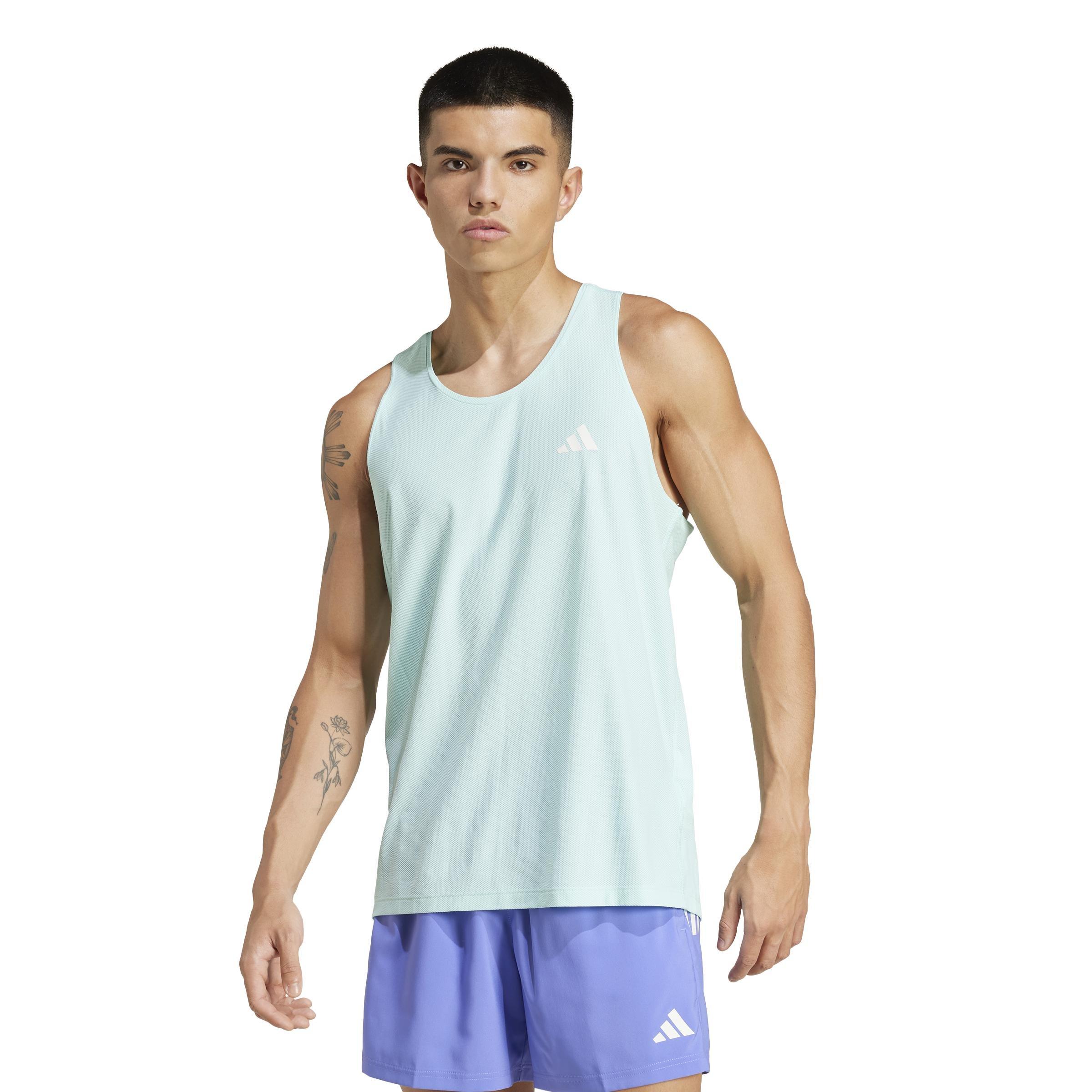 Own The Run Tank Top, Turquoise, A901_ONE, large image number 6