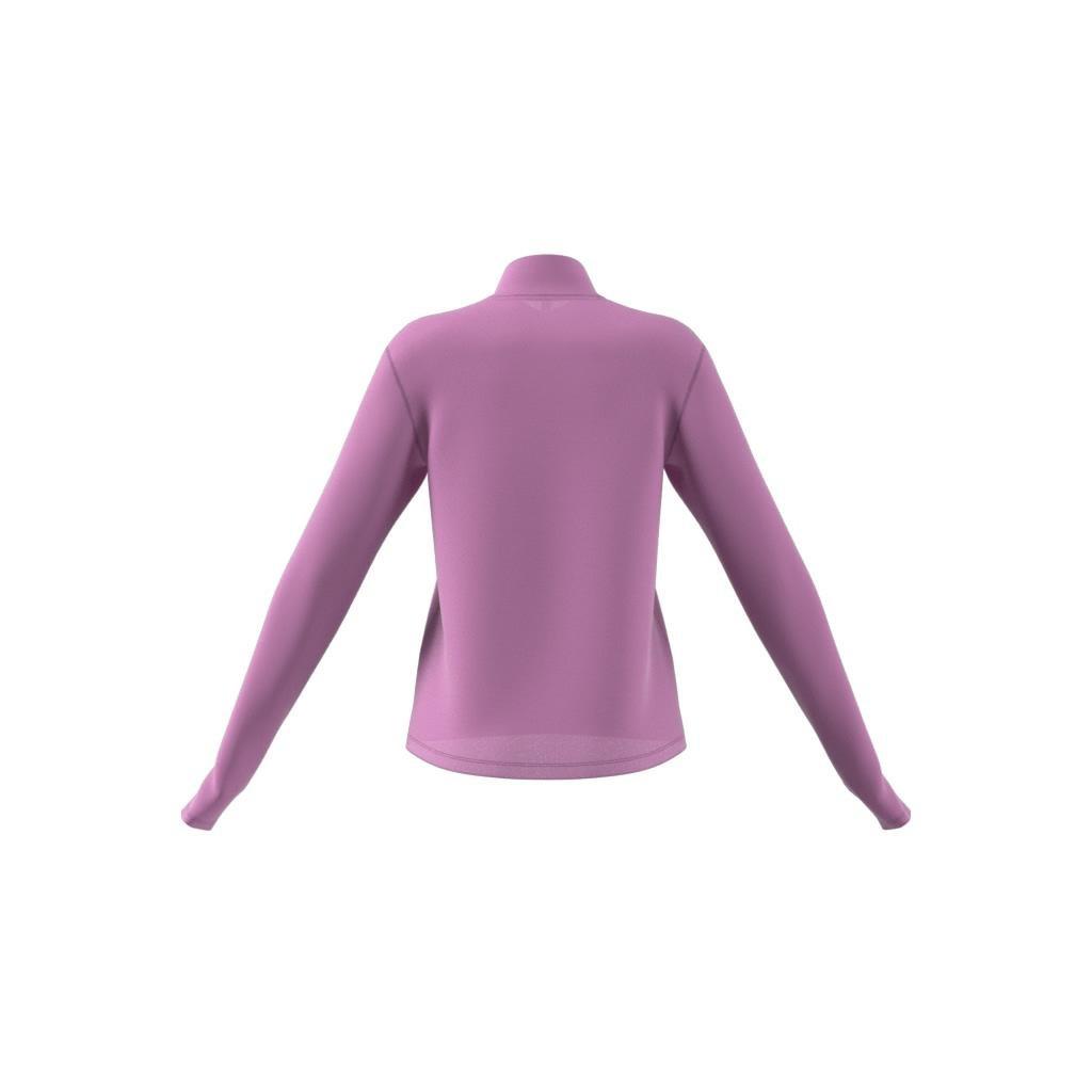Own the Run Half-Zip Jacket, Purple, A901_ONE, large image number 10