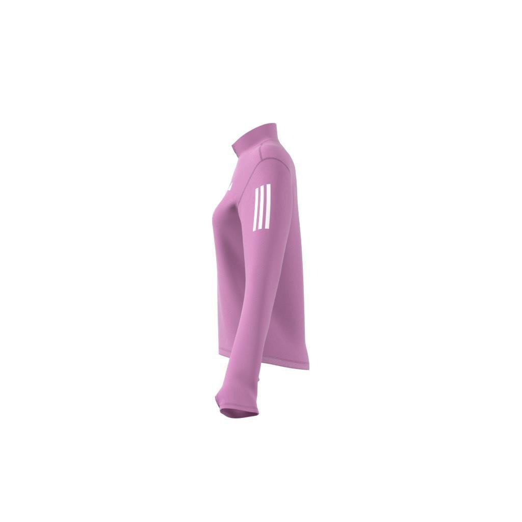 Own the Run Half-Zip Jacket, Purple, A901_ONE, large image number 13