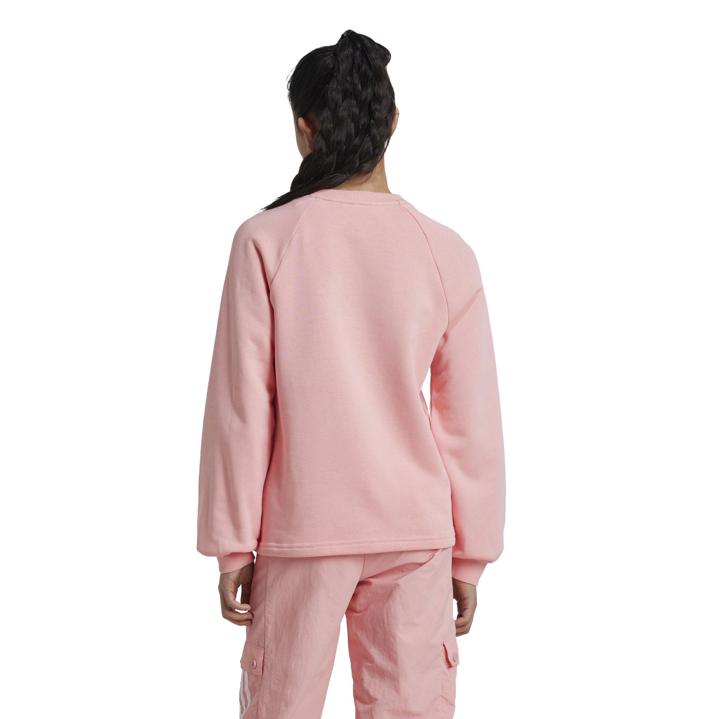 Kids Street Jam Crew Sweatshirt, Pink, A901_ONE, large image number 2