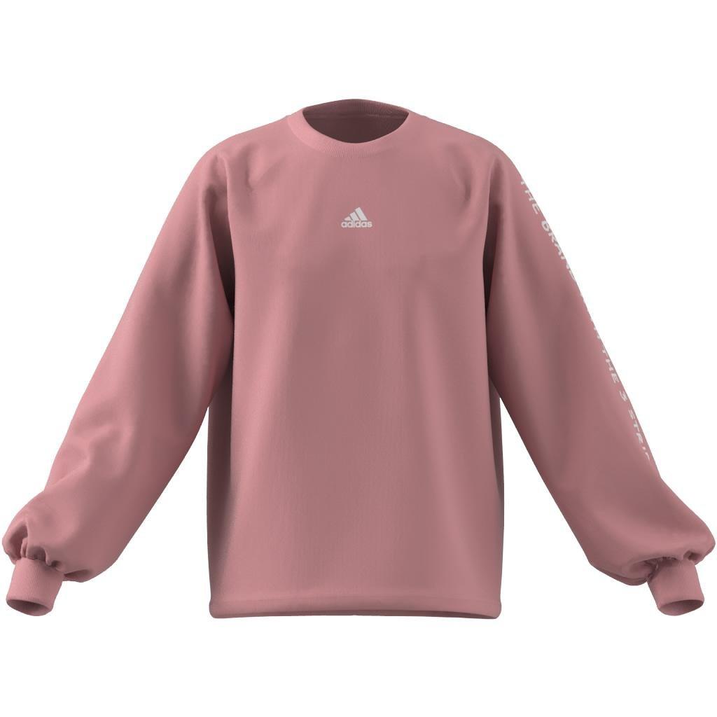 Kids Street Jam Crew Sweatshirt, Pink, A901_ONE, large image number 6