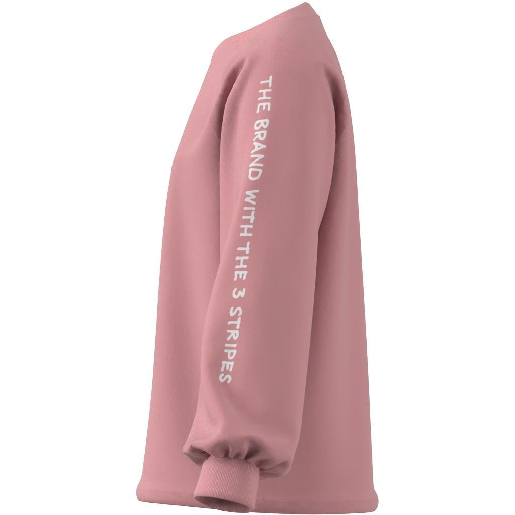 Kids Street Jam Crew Sweatshirt, Pink, A901_ONE, large image number 9