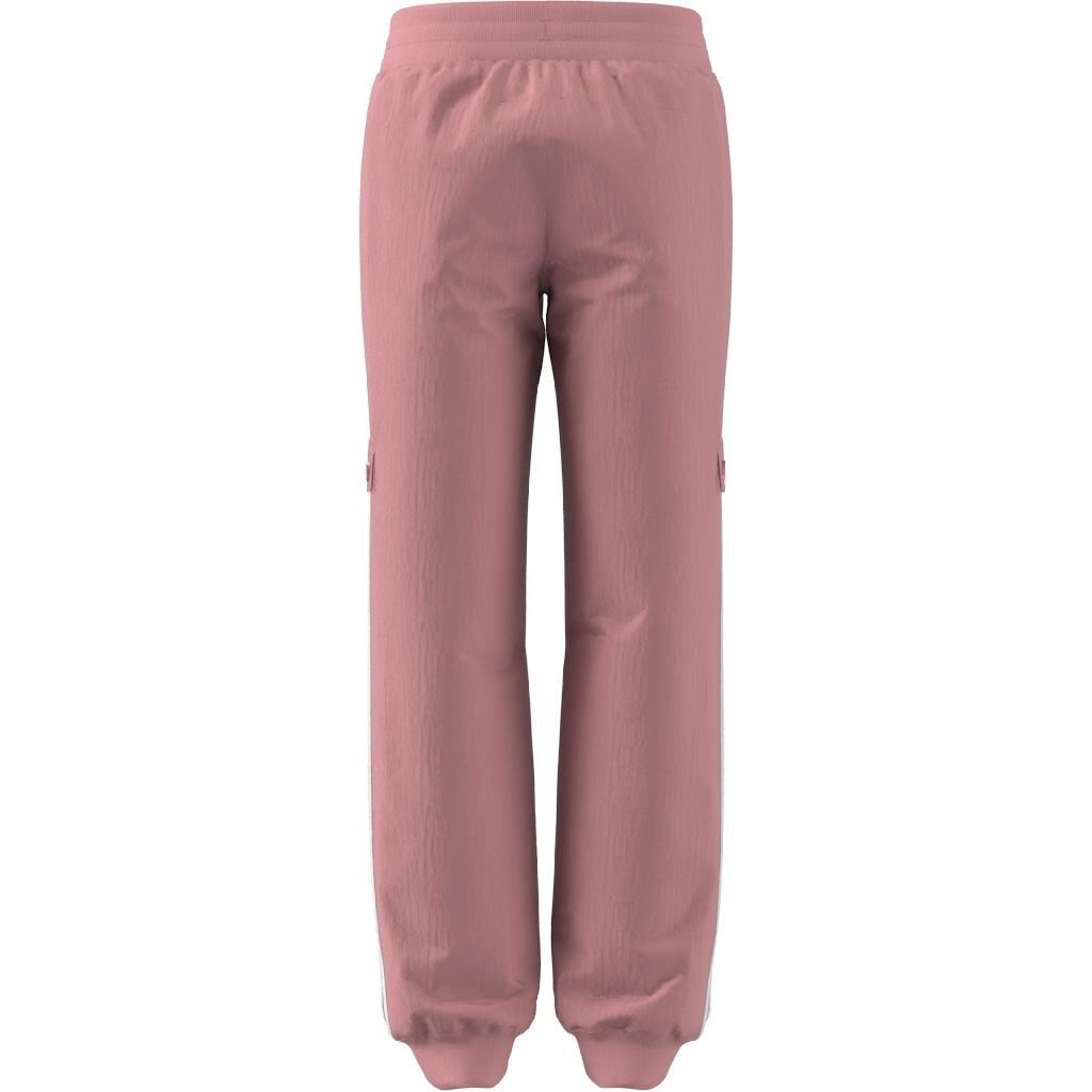 Kids Street Jam Woven Cuffed Cargo Tracksuit Bottoms, Pink, A901_ONE, large image number 12