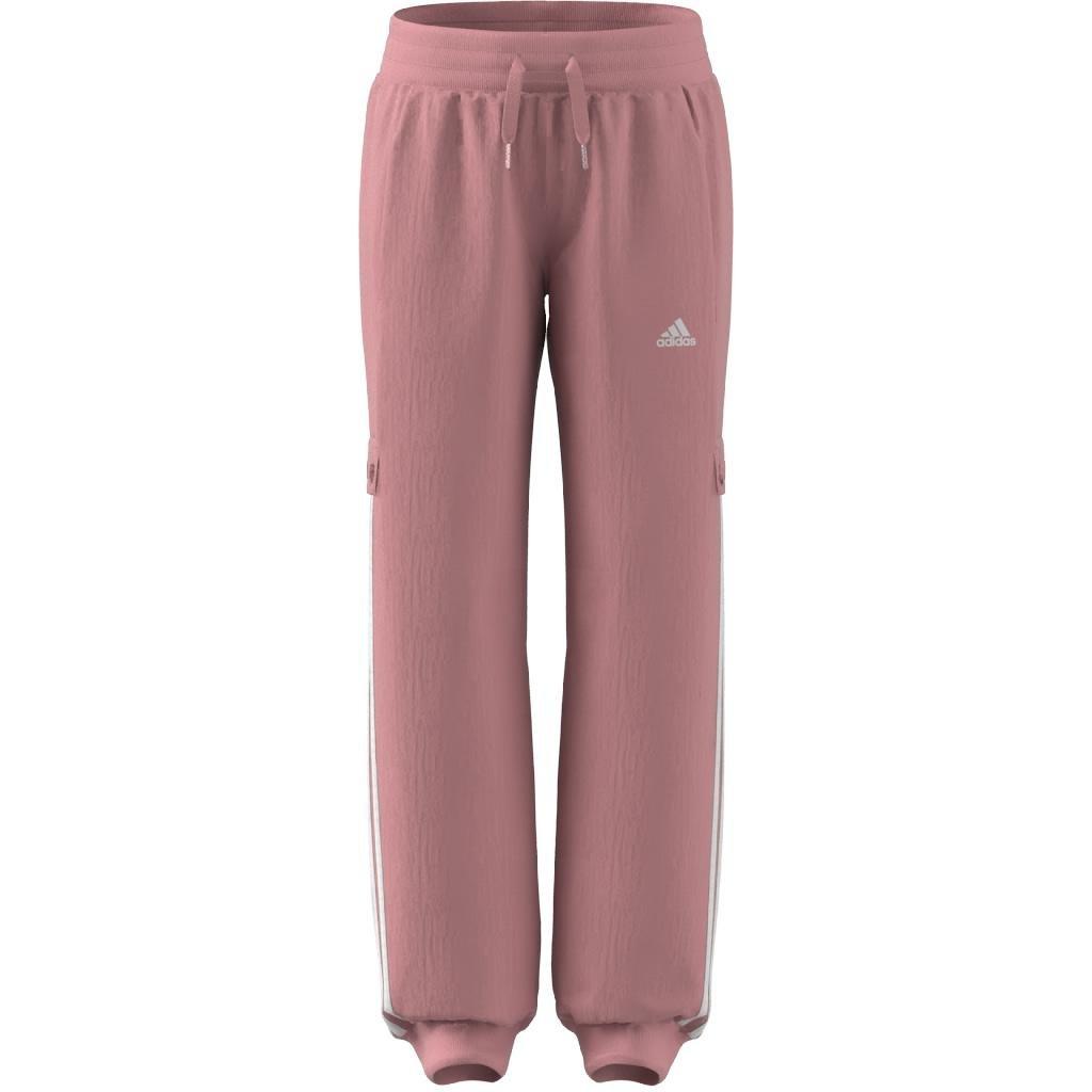 Kids Street Jam Woven Cuffed Cargo Tracksuit Bottoms, Pink, A901_ONE, large image number 13