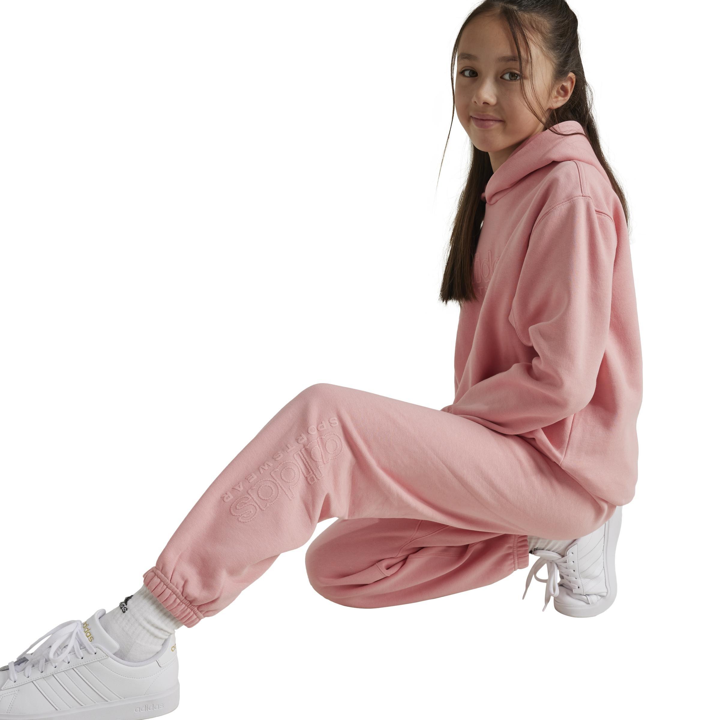 Unisex Kids ALL SZN Graphic Joggers, Pink, A901_ONE, large image number 5