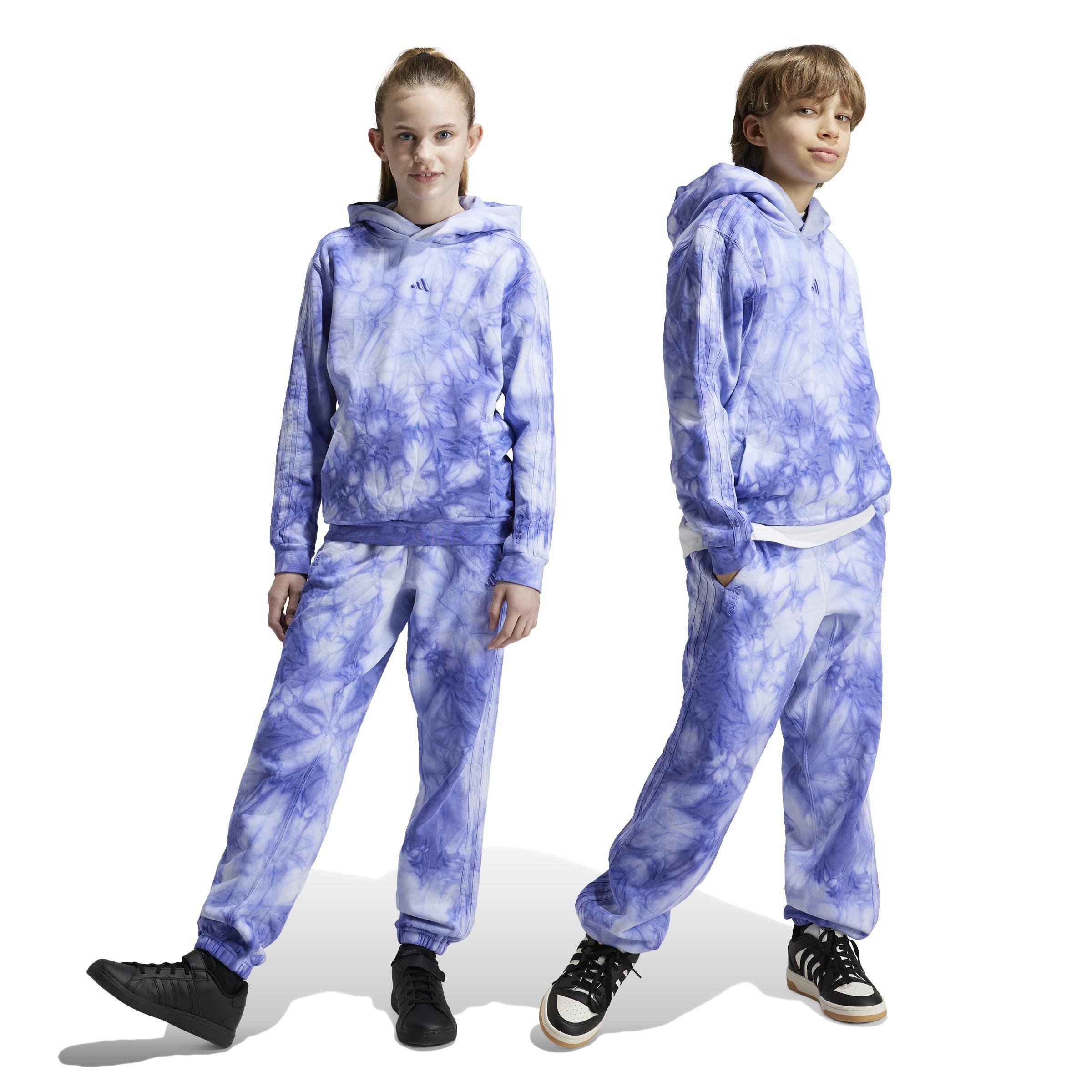 Unisex Kids ALL SZN Tie-Dye Joggers, Blue, , large image number 5
