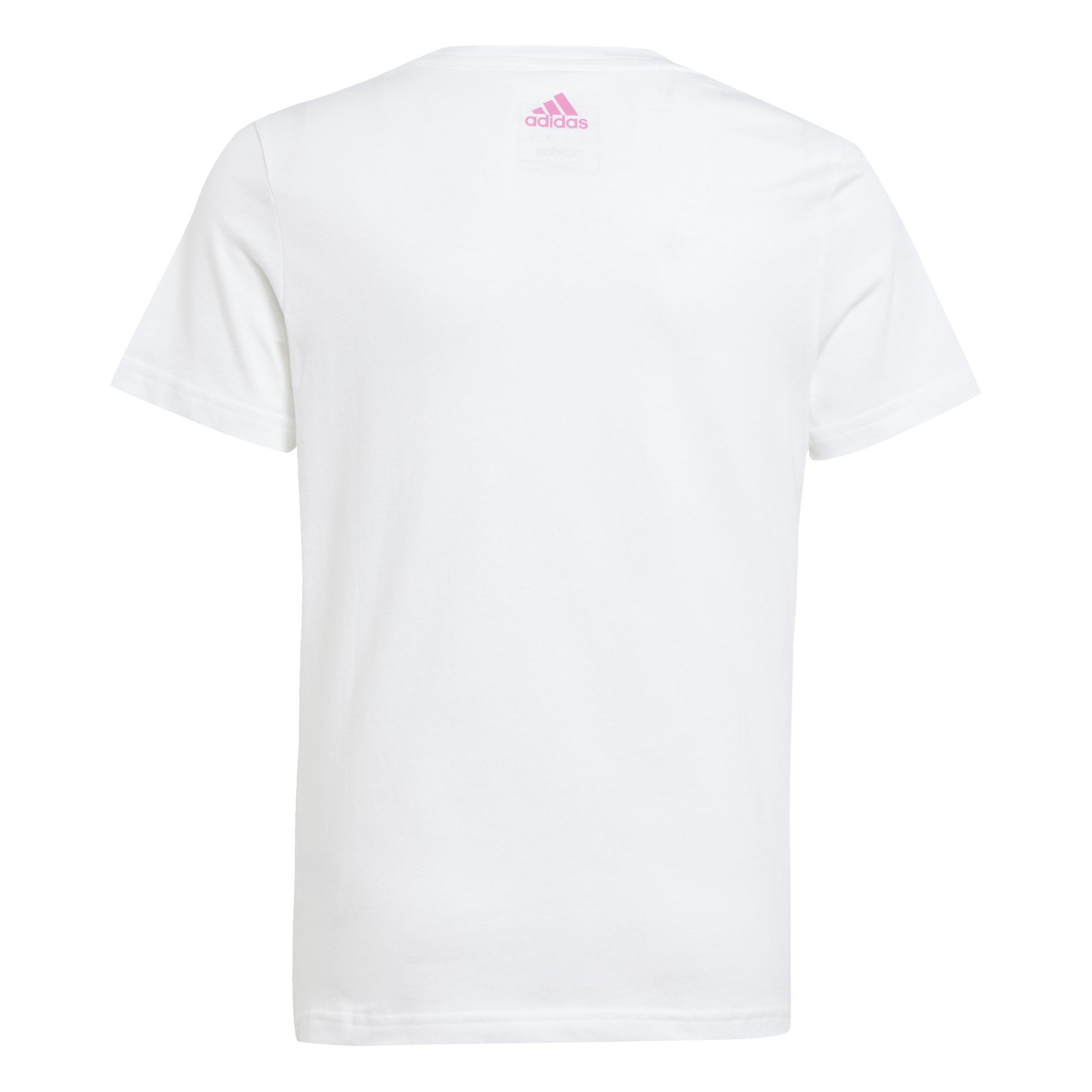 Essentials Linear Logo Cotton Slim Fit T-Shirt, White, , large image number 2