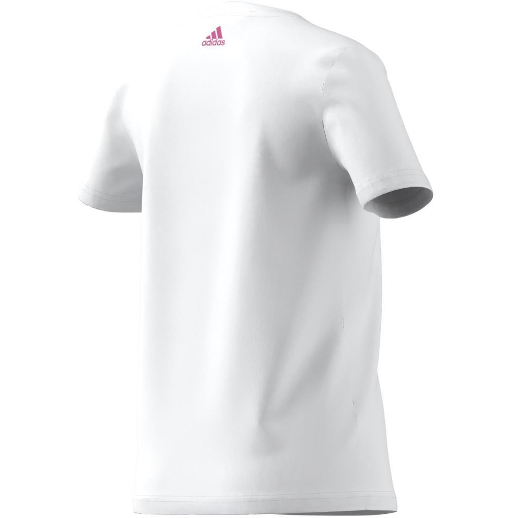 Essentials Linear Logo Cotton Slim Fit T-Shirt, White, , large image number 7