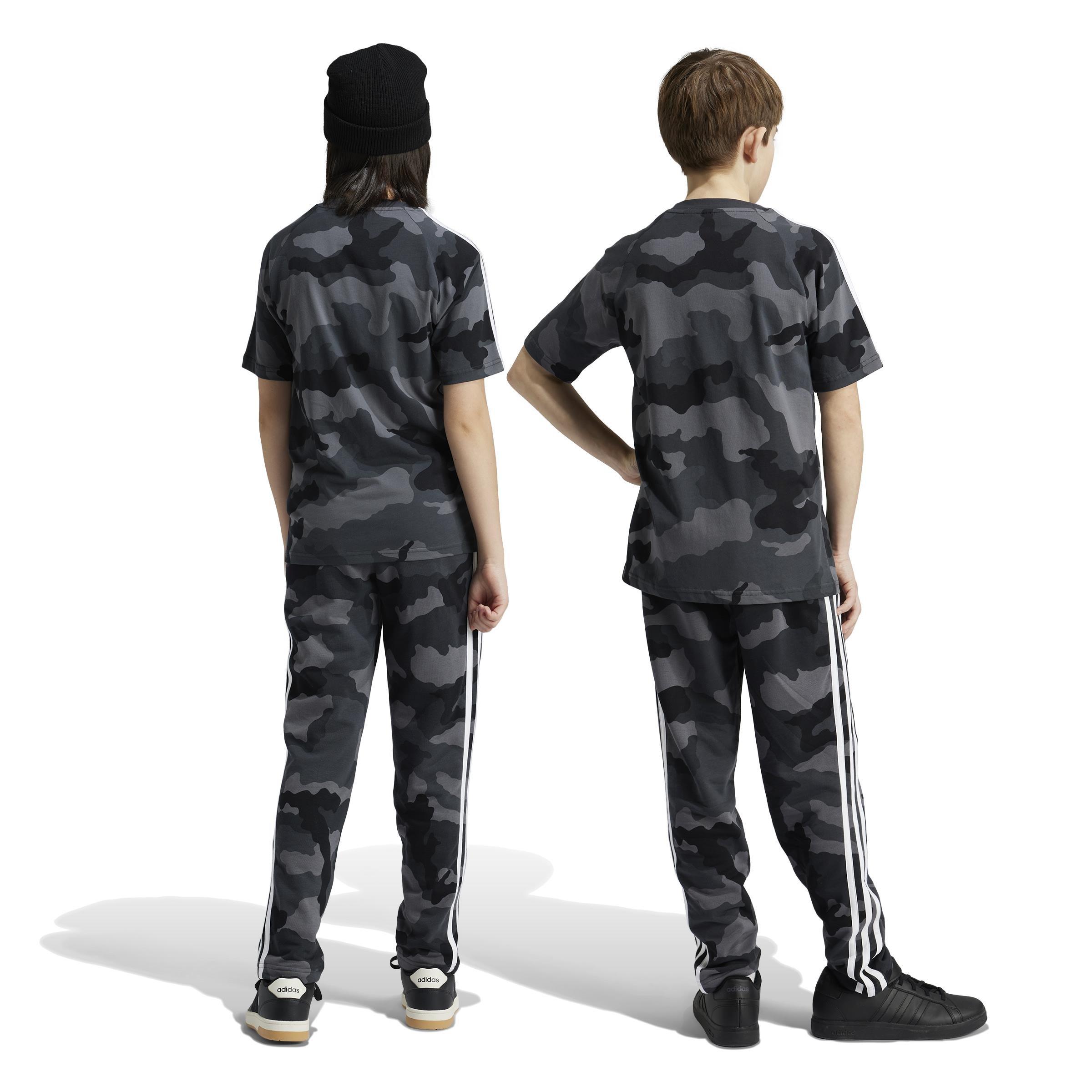 Unisex Kids Essentials Allover Print Joggers, Grey, , large image number 2