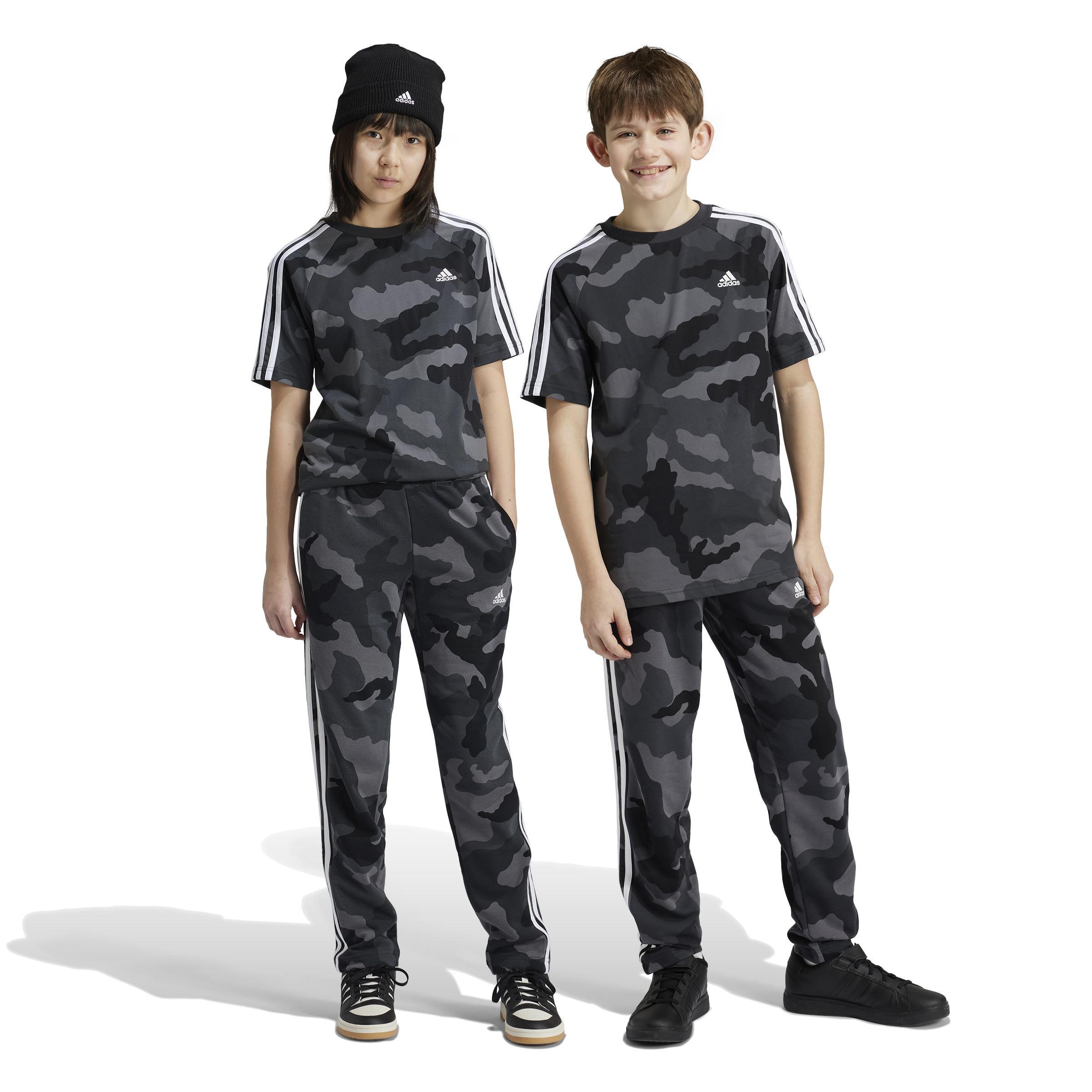 Unisex Kids Essentials Allover Print Joggers, Grey, , large image number 6