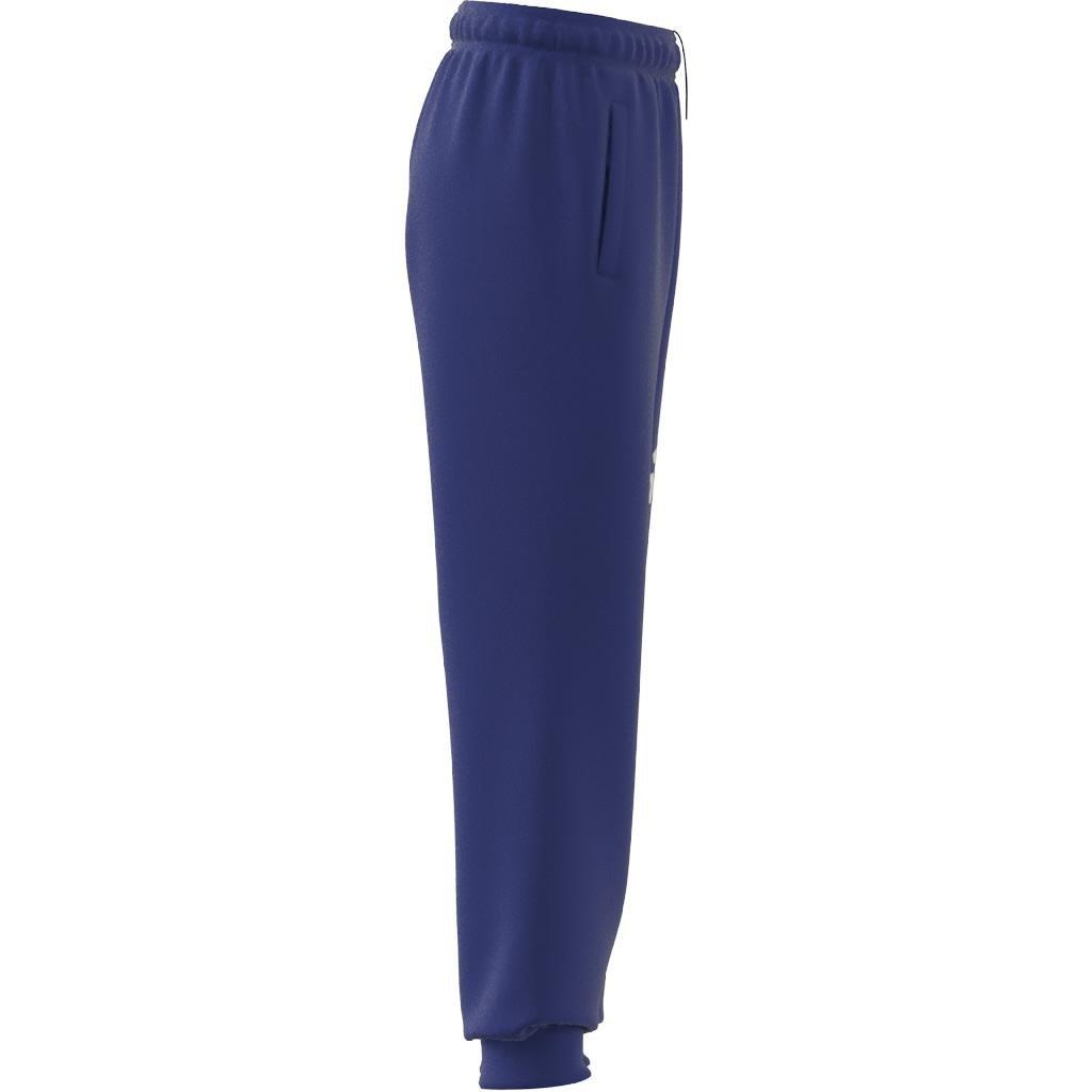 Kids Unisex Essentials Regular Fit Big Logo Cotton Joggers, Blue, A901_ONE, large image number 10