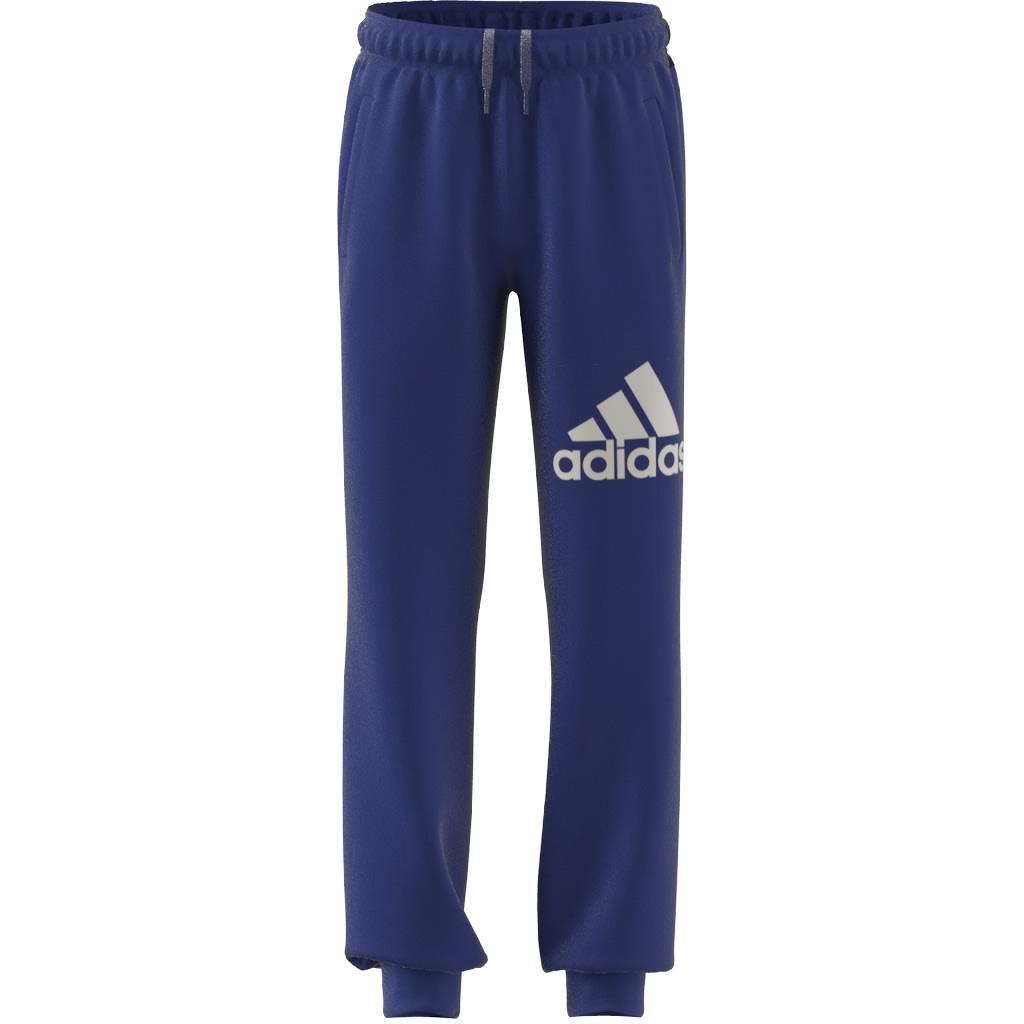 Kids Unisex Essentials Regular Fit Big Logo Cotton Joggers, Blue, A901_ONE, large image number 11